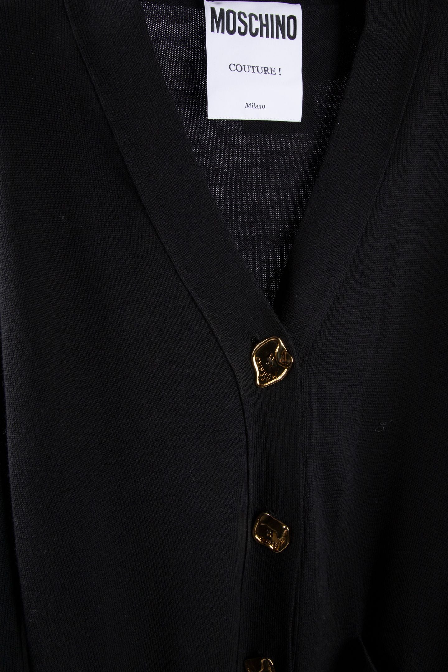KNITTED JACKET BLACK 3