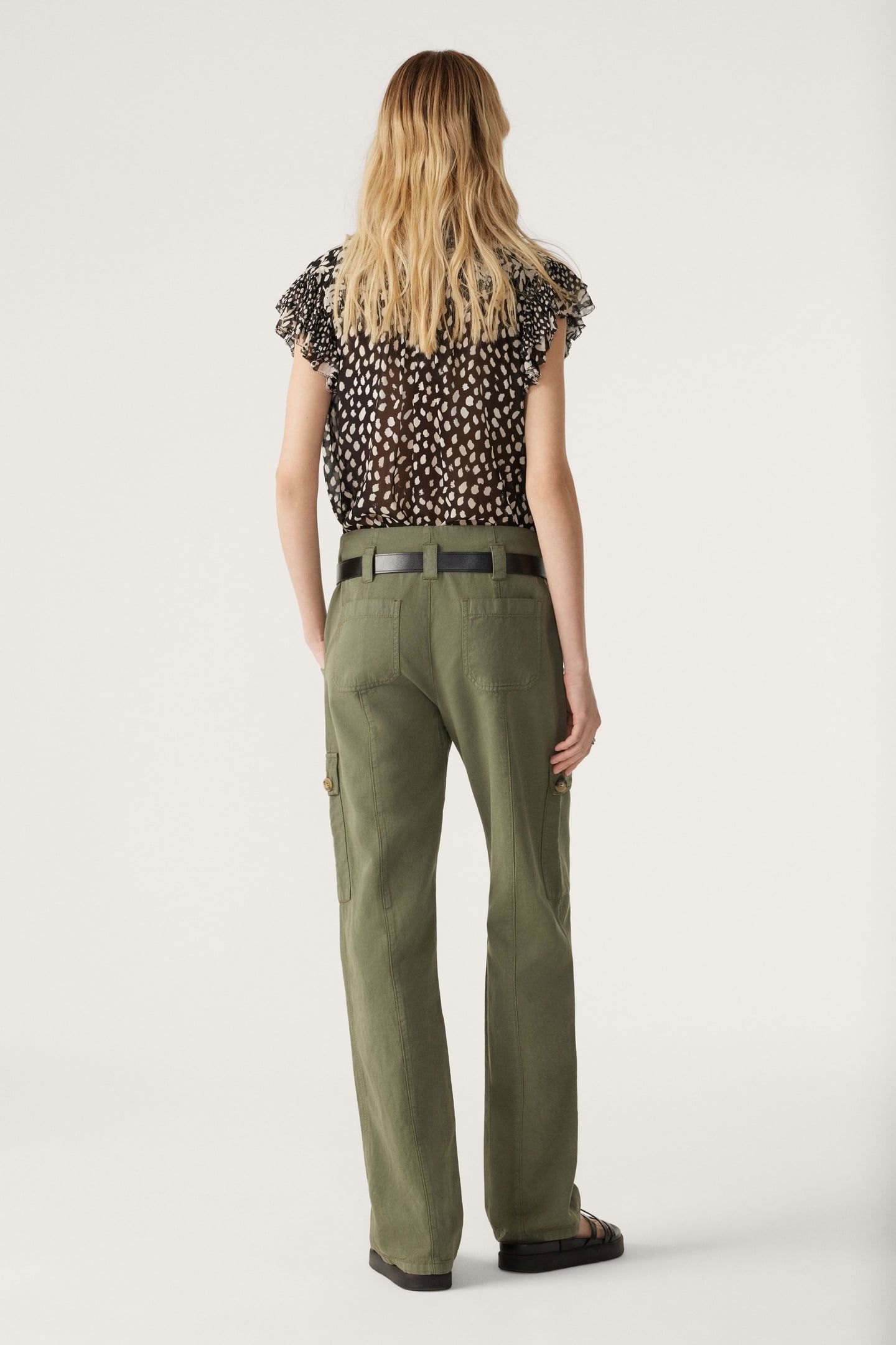 STRAIGHT TROUSERS KAKI 4