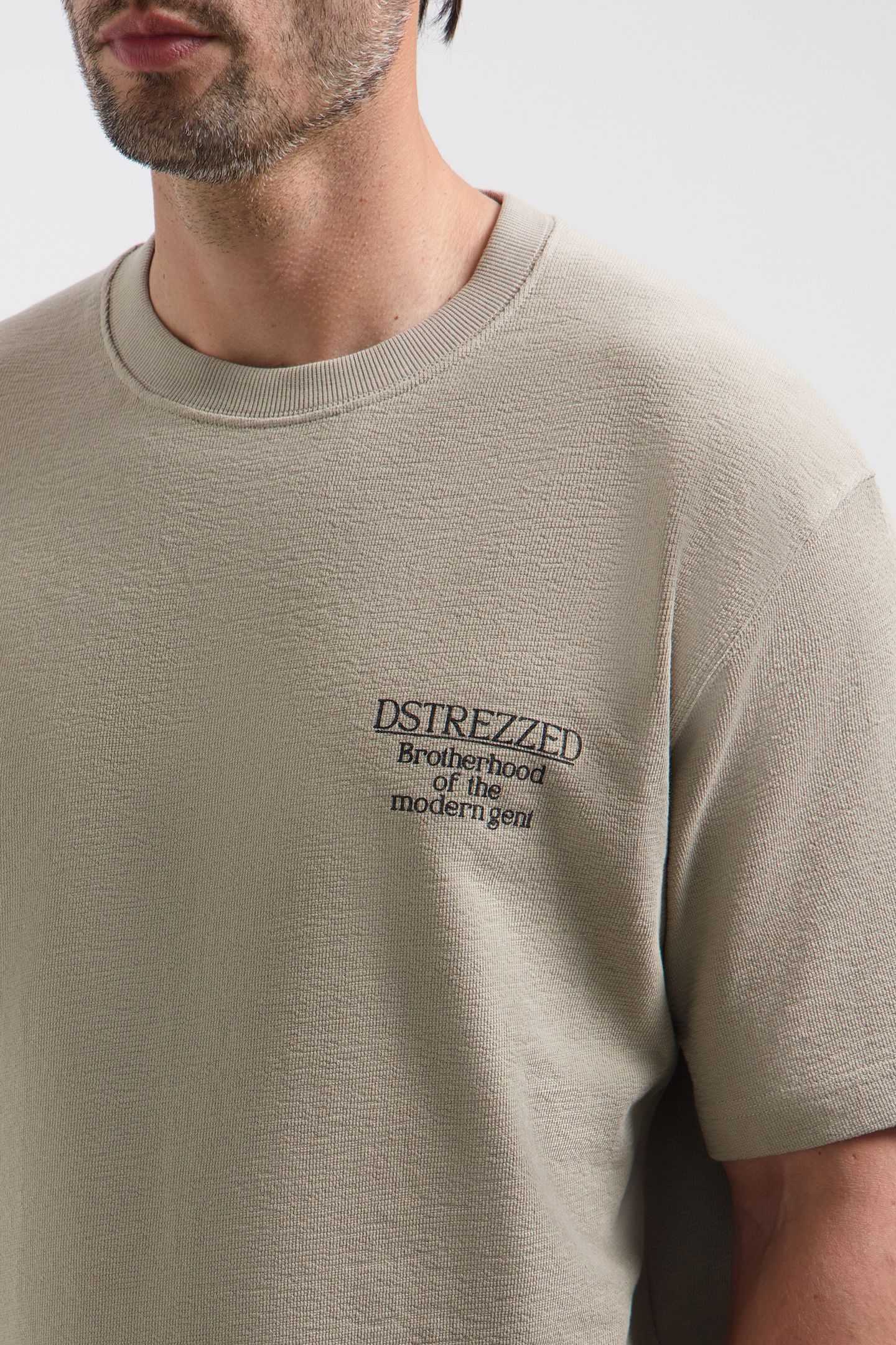 DS_LASSE TEE GRAPHIC VINTAGE KHAKI VINTAGE KHAKI 5