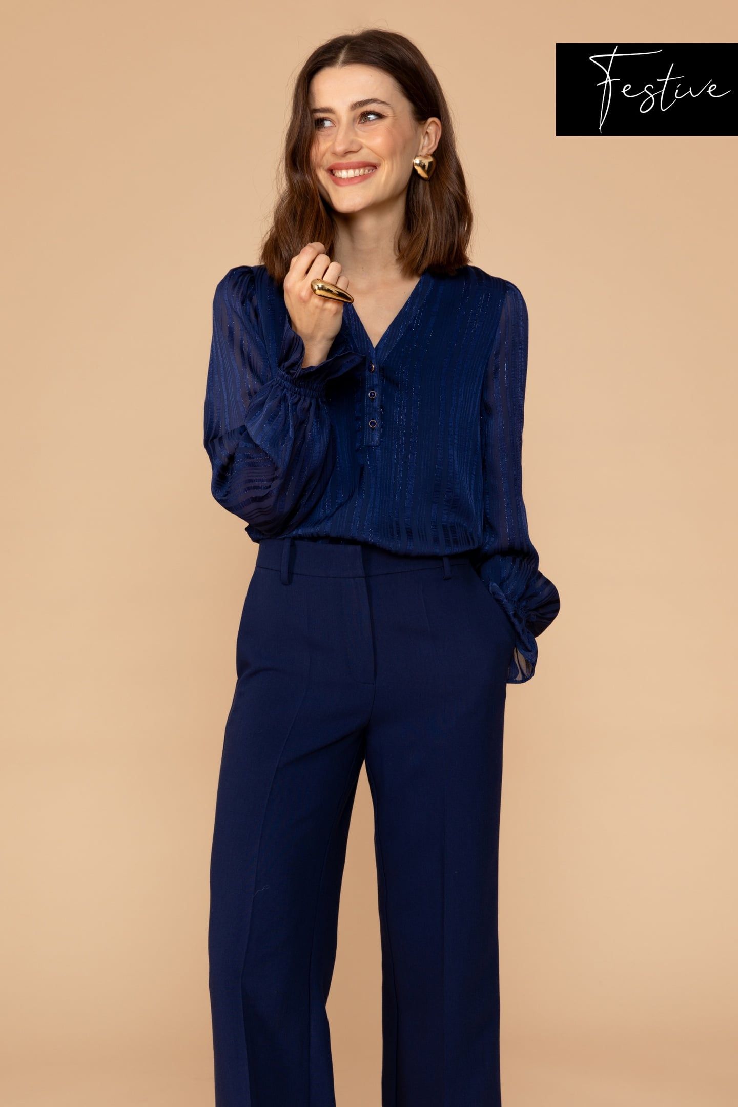 LOLANI PANTS BLUE DEPTHS 2