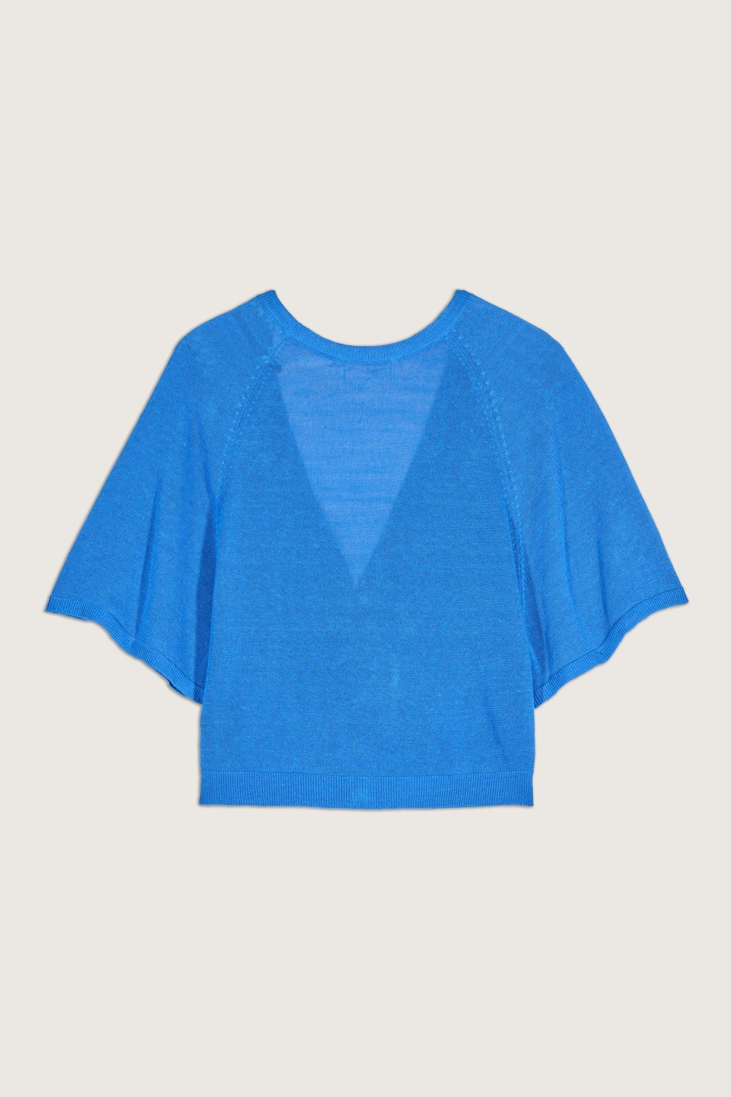 SHORT CARDIGAN BLUE 7