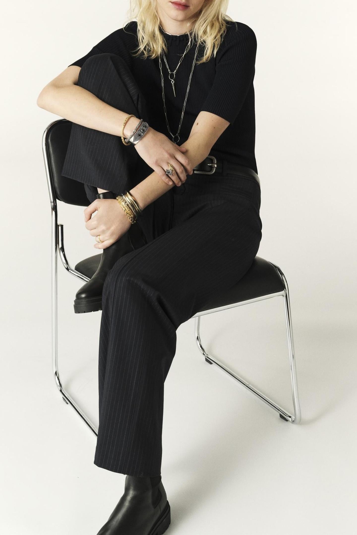 STRAIGHT TROUSERS BLUENUIT 4