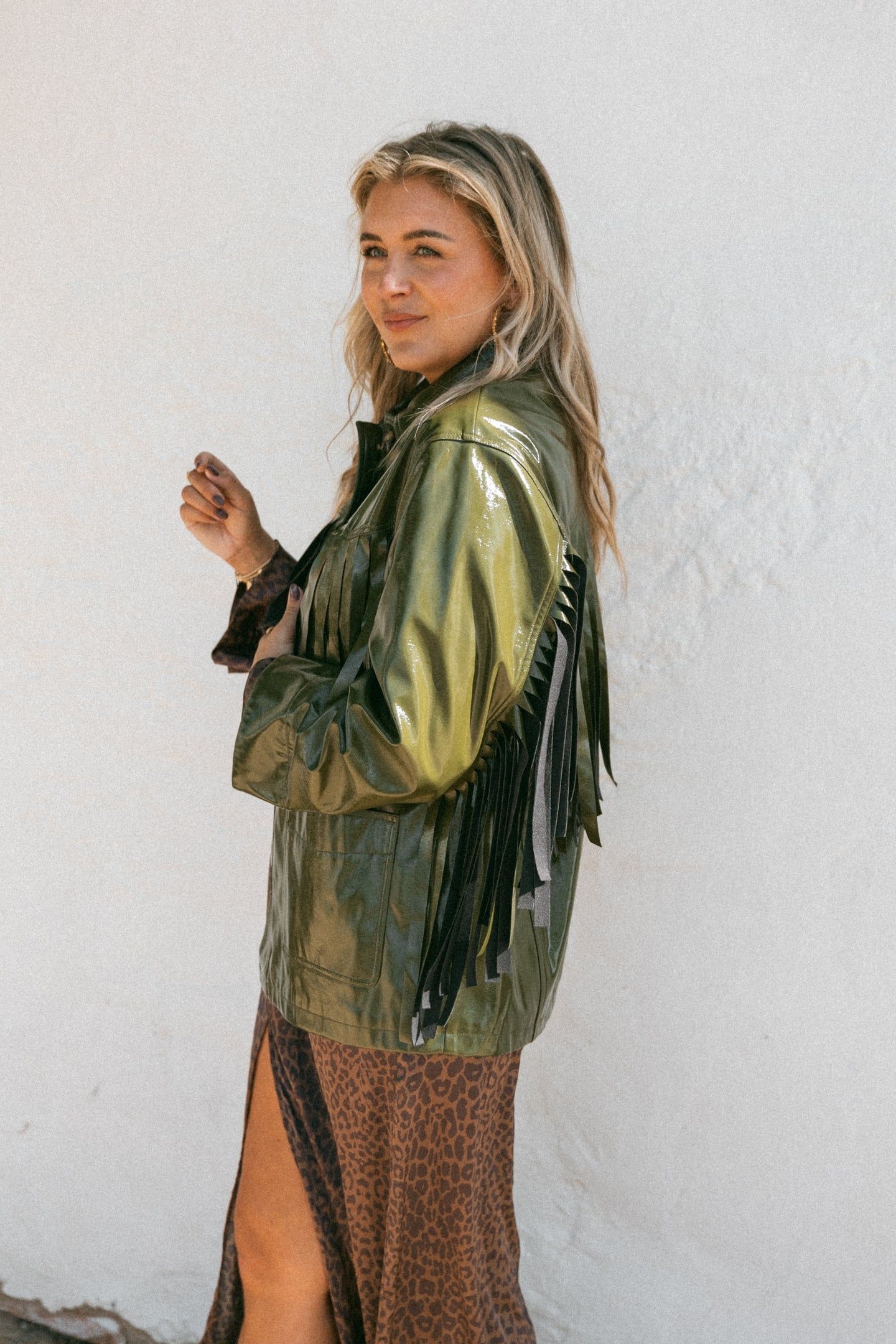 SABIA JACKET DARK GREEN 3