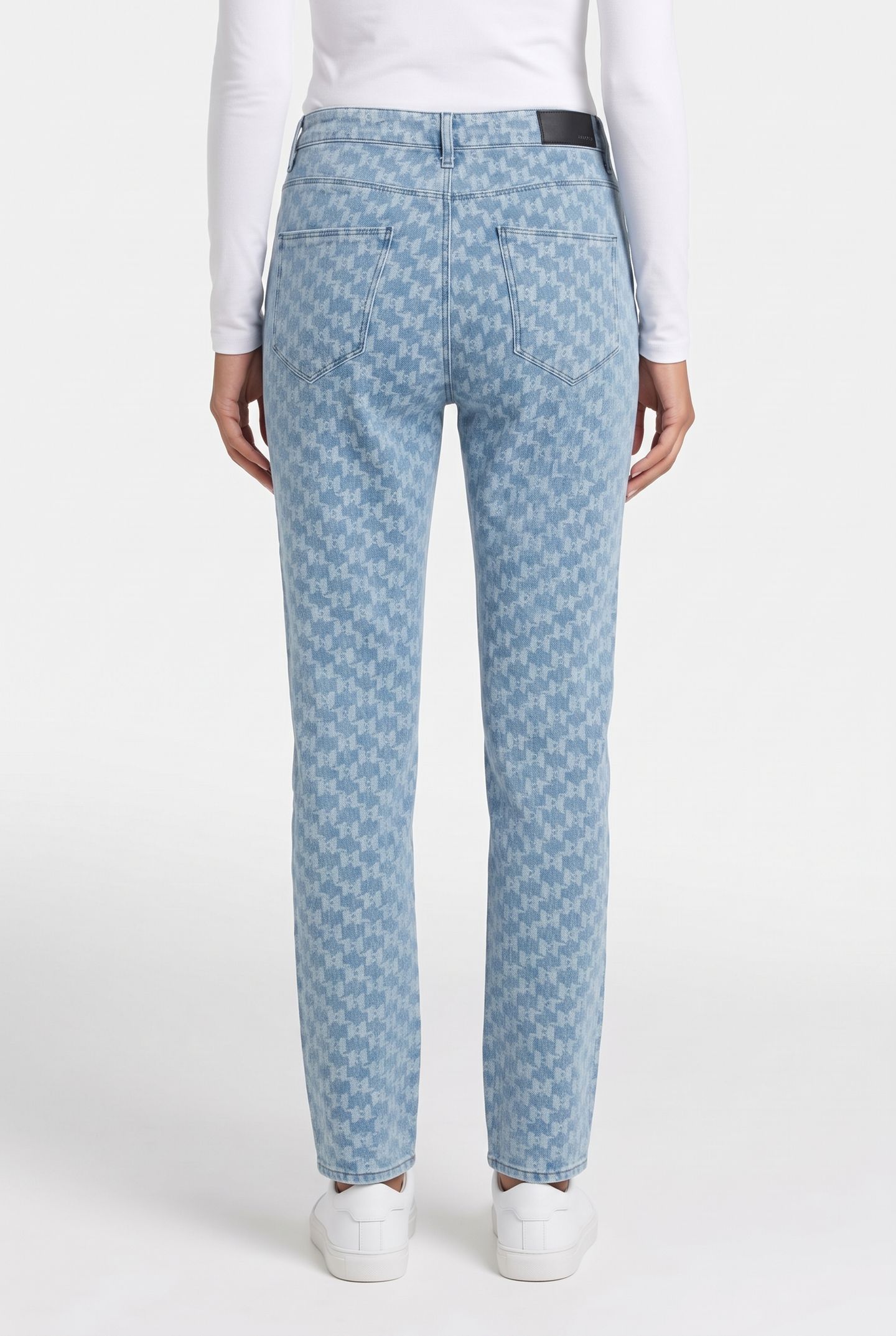 KL JACQUARD DENIM PANTS MONOGRAM DENIM 2