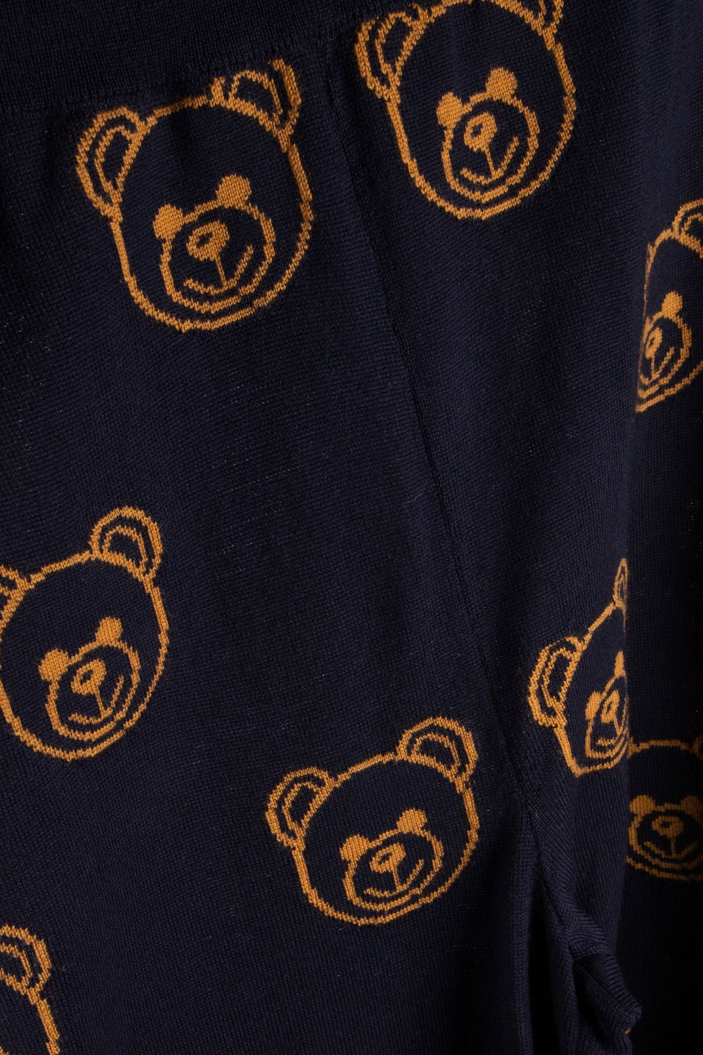 KNITTED TROUSERS BLUE 4