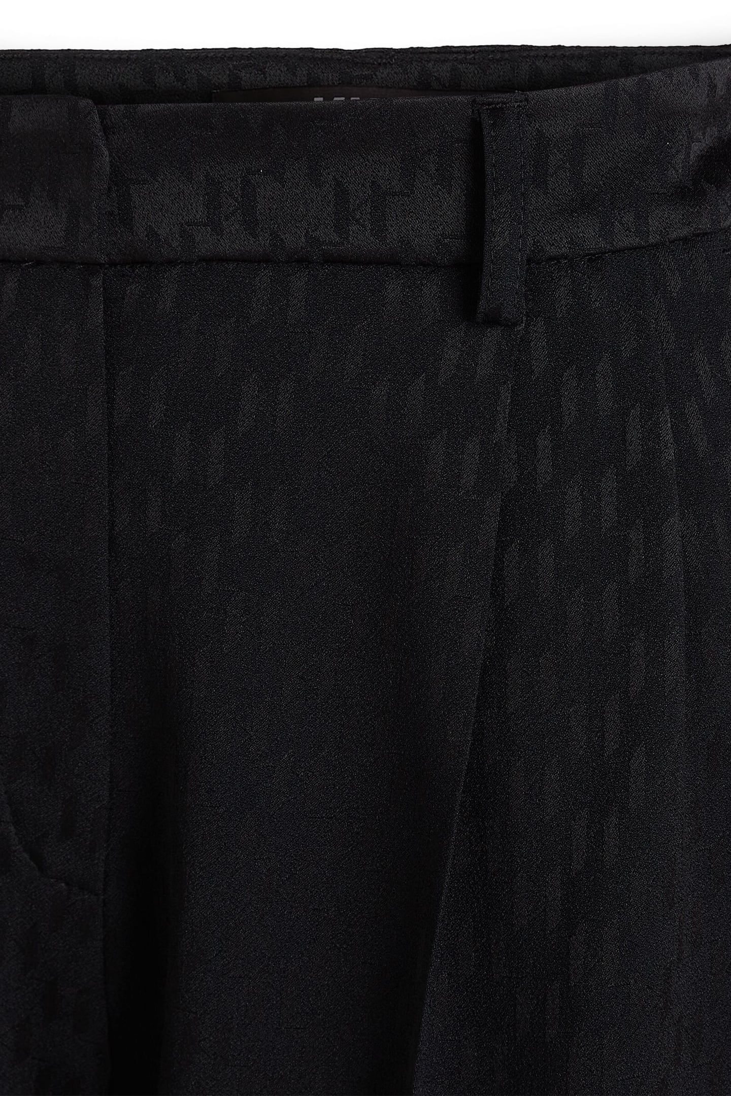 HUN'S PICK MONOGRAM SHORTS BLACK 7