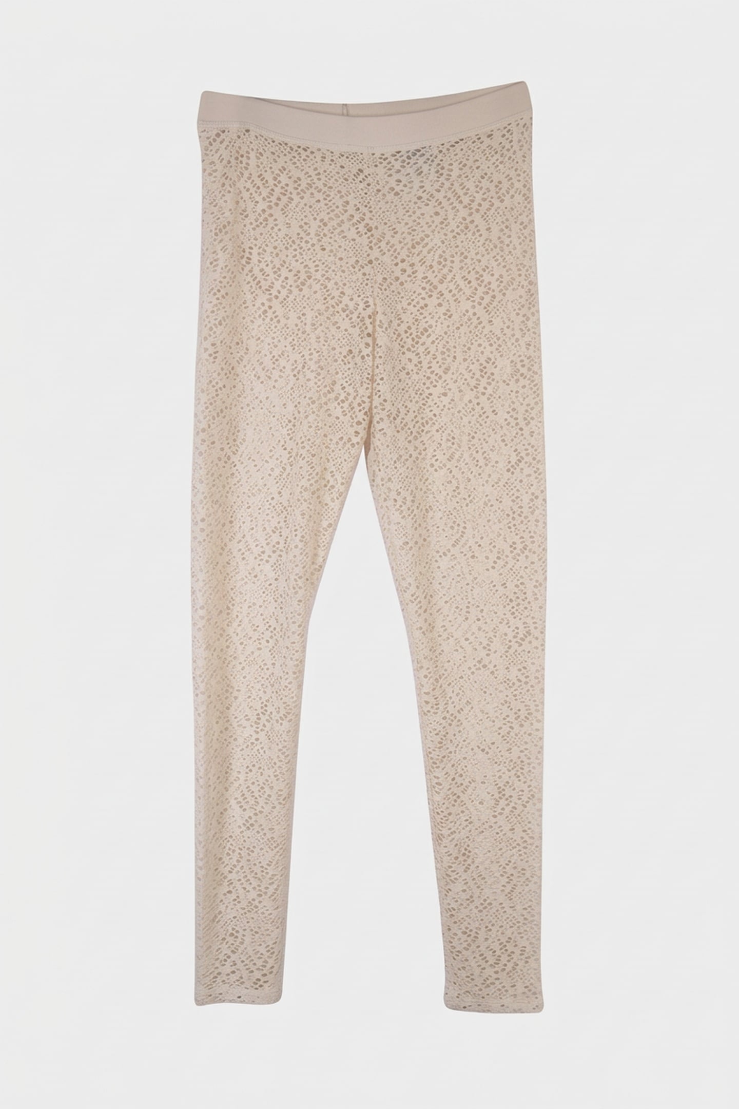 ODELLE LACE LEGGINGS BEIGE 3