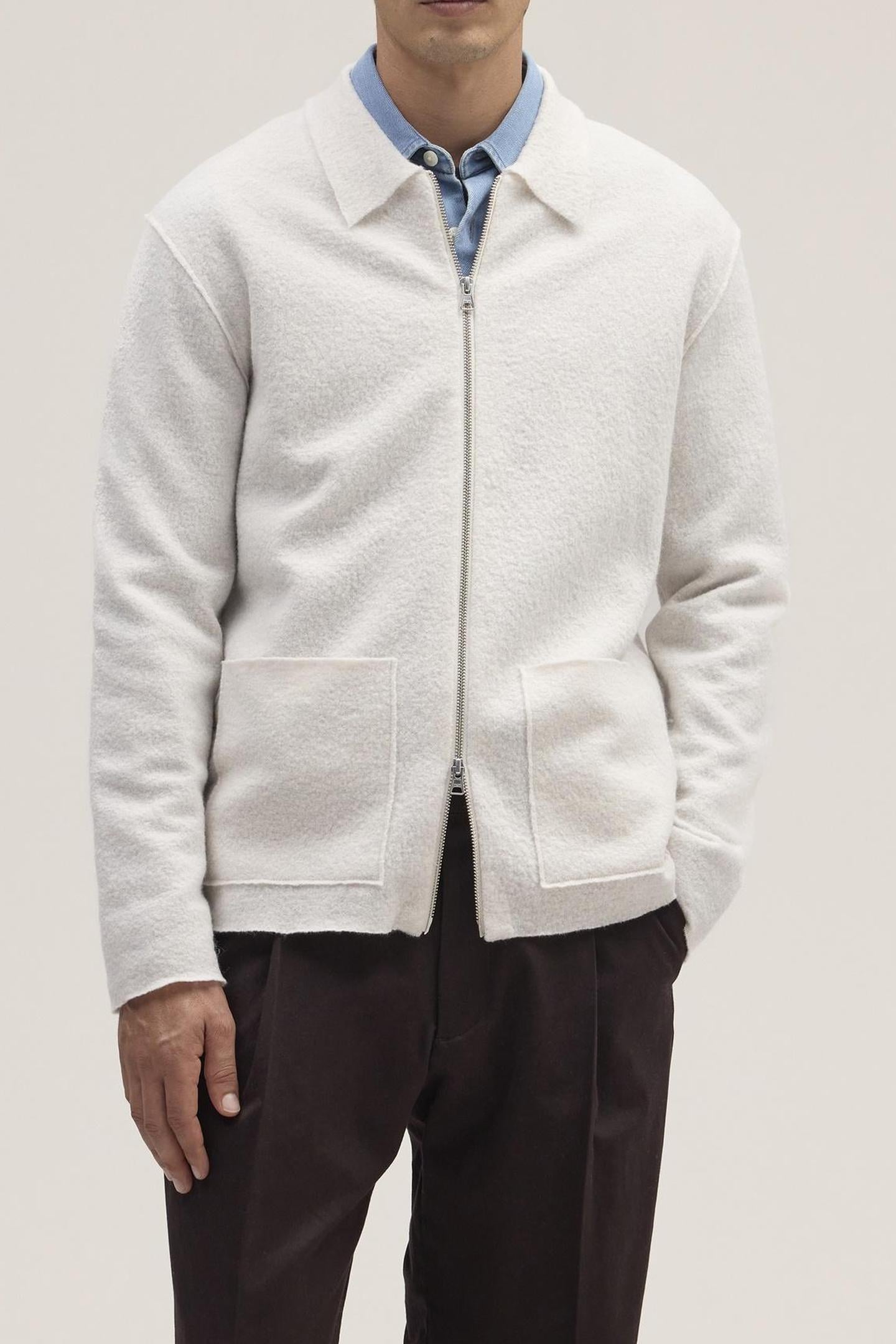 JONAS FULL ZIP 6398 IVORY 1