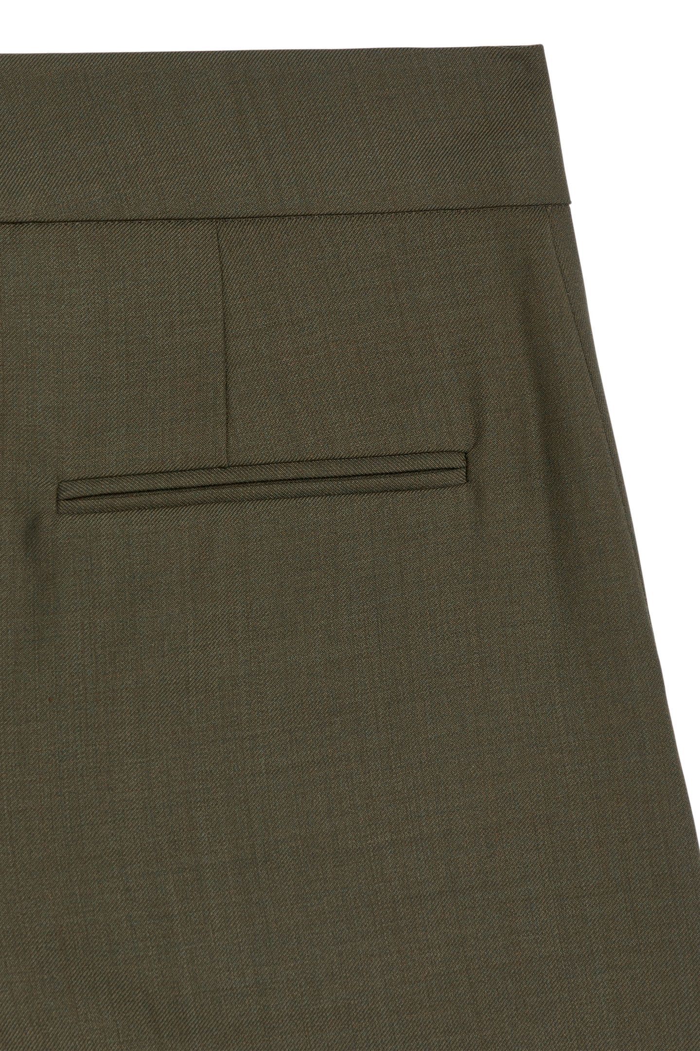 ERIN PLEATED TROUSERS KHAKI 4