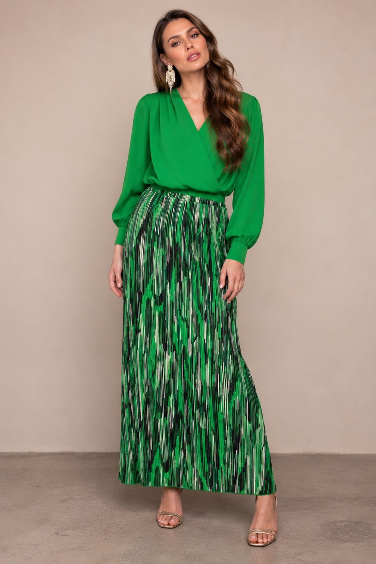 CYRUS SKIRT POP GREEN 1