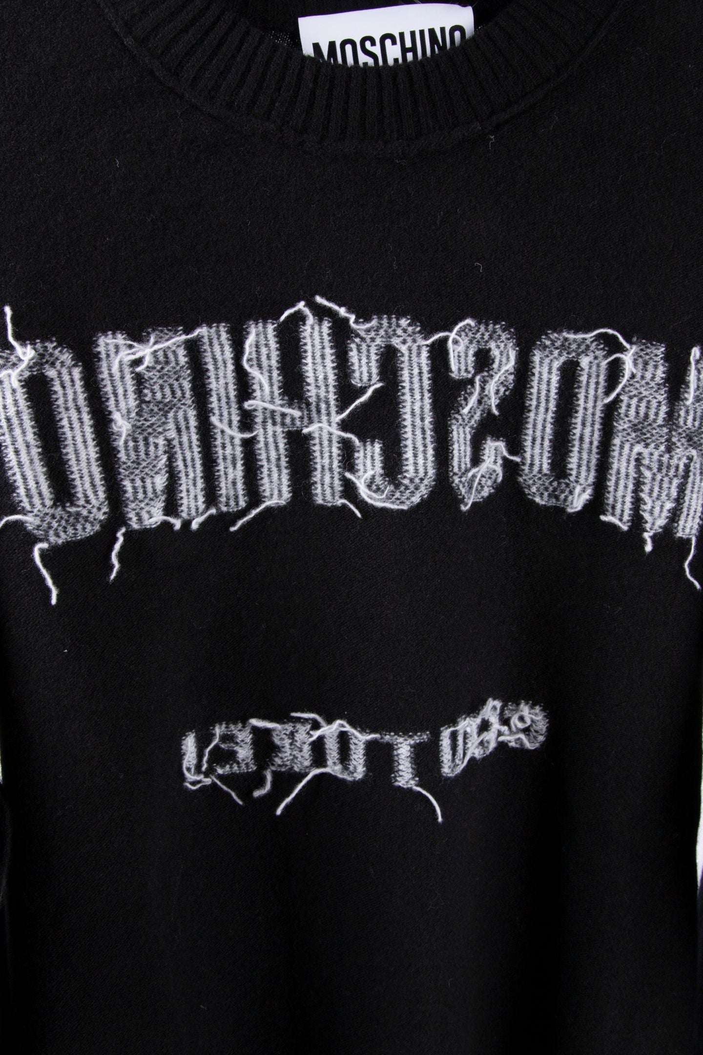 WOOL PULLOVER INSIDE OUT LOGO BLACK 3