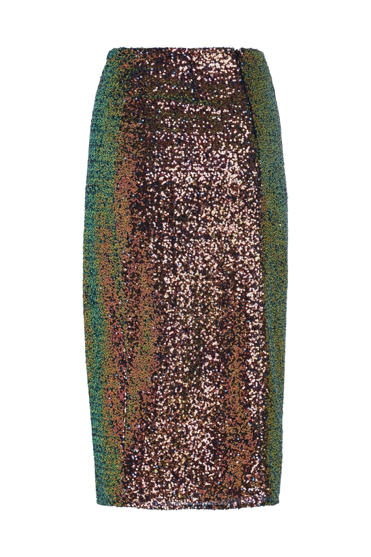 SEQUIN EVENING SKIRT MULTI SEQUIN 2