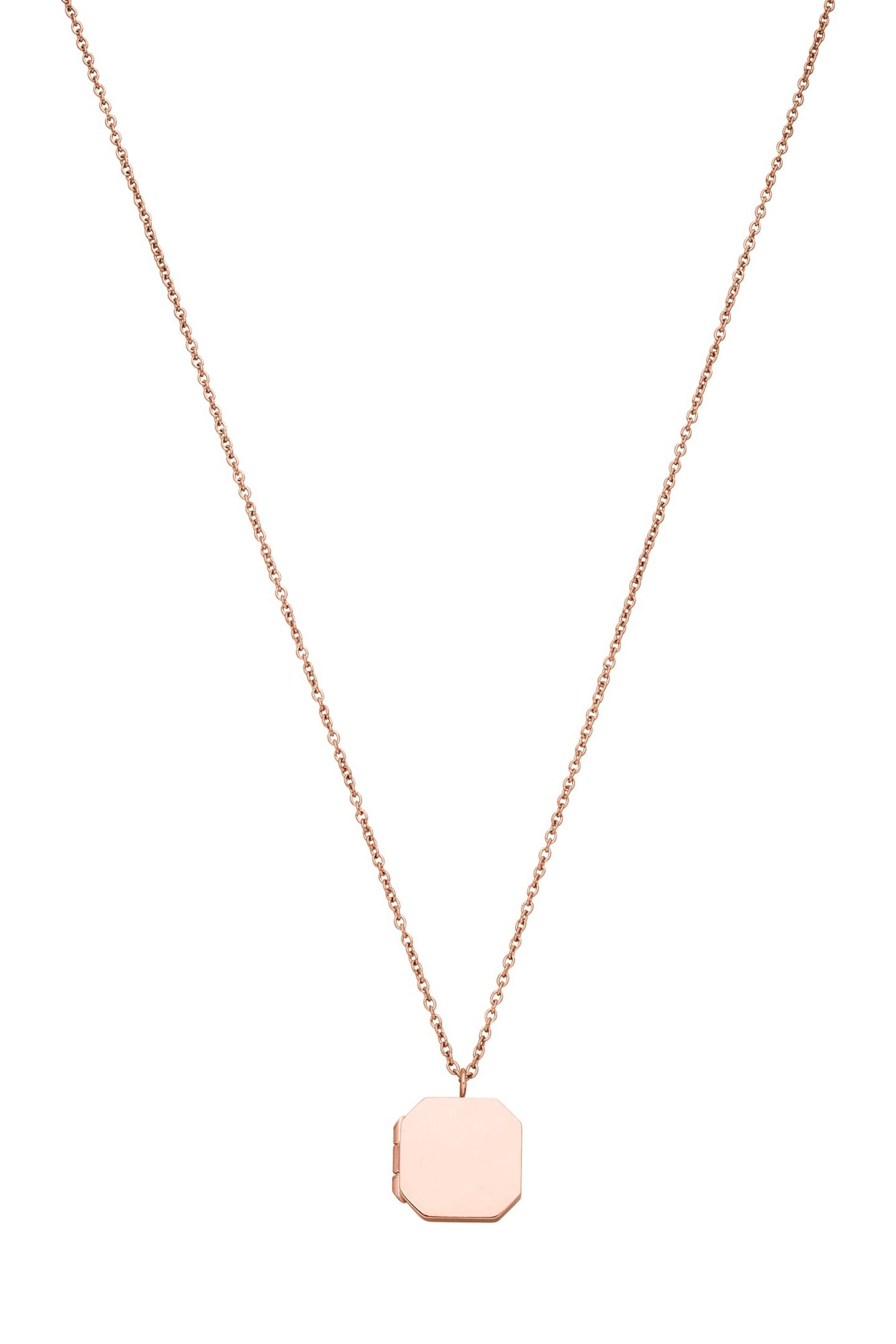 ELEGANCE MEDAILLON KETTE ROSEGOLD 1