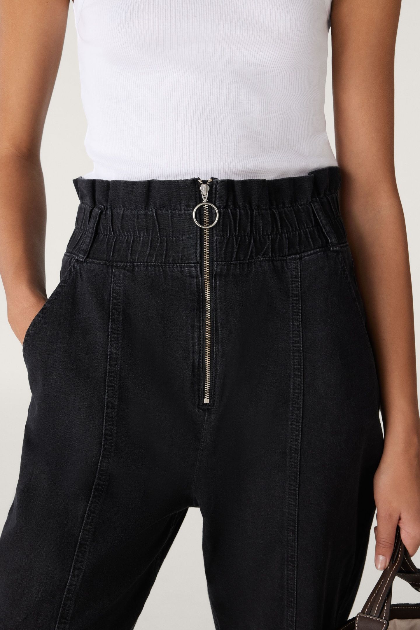 STRAIGHT TROUSERS BLACK 7