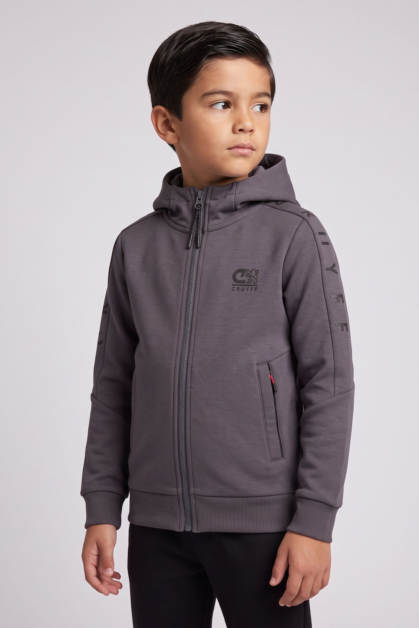 IGNITE TAPE HOOD LIGHT GREY 1