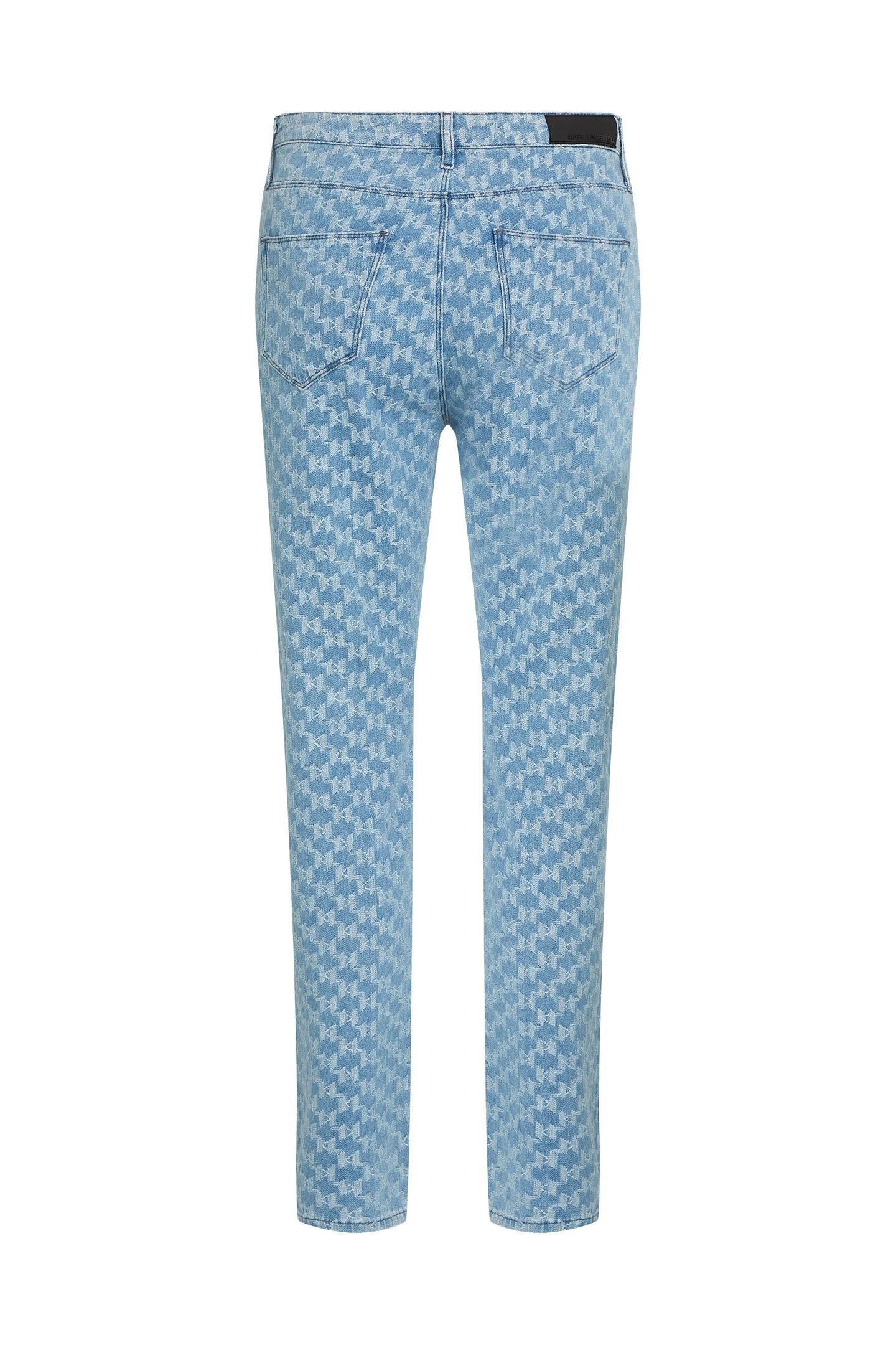 KL JACQUARD DENIM PANTS MONOGRAM DENIM 4