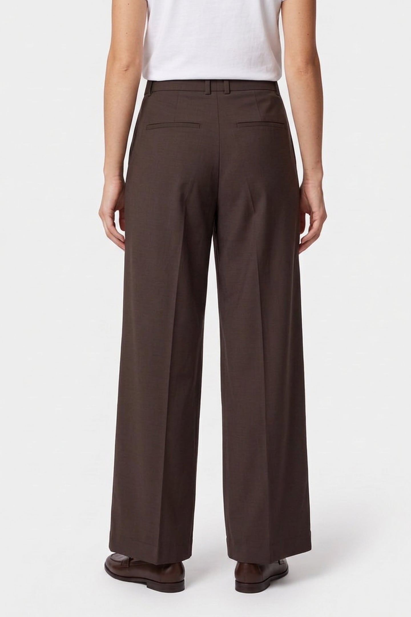 EIJA PLAIN WOOL BROWN 2