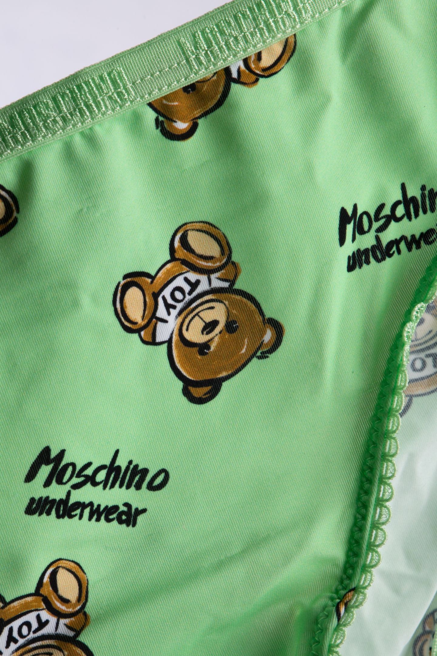SET OF 3 PATTERNED BRIEFS GREEN 3
