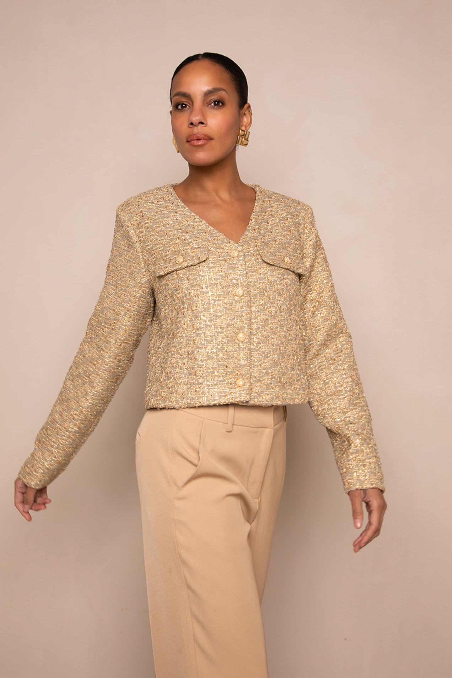 LARISSA JACKET RICH GOLD 2