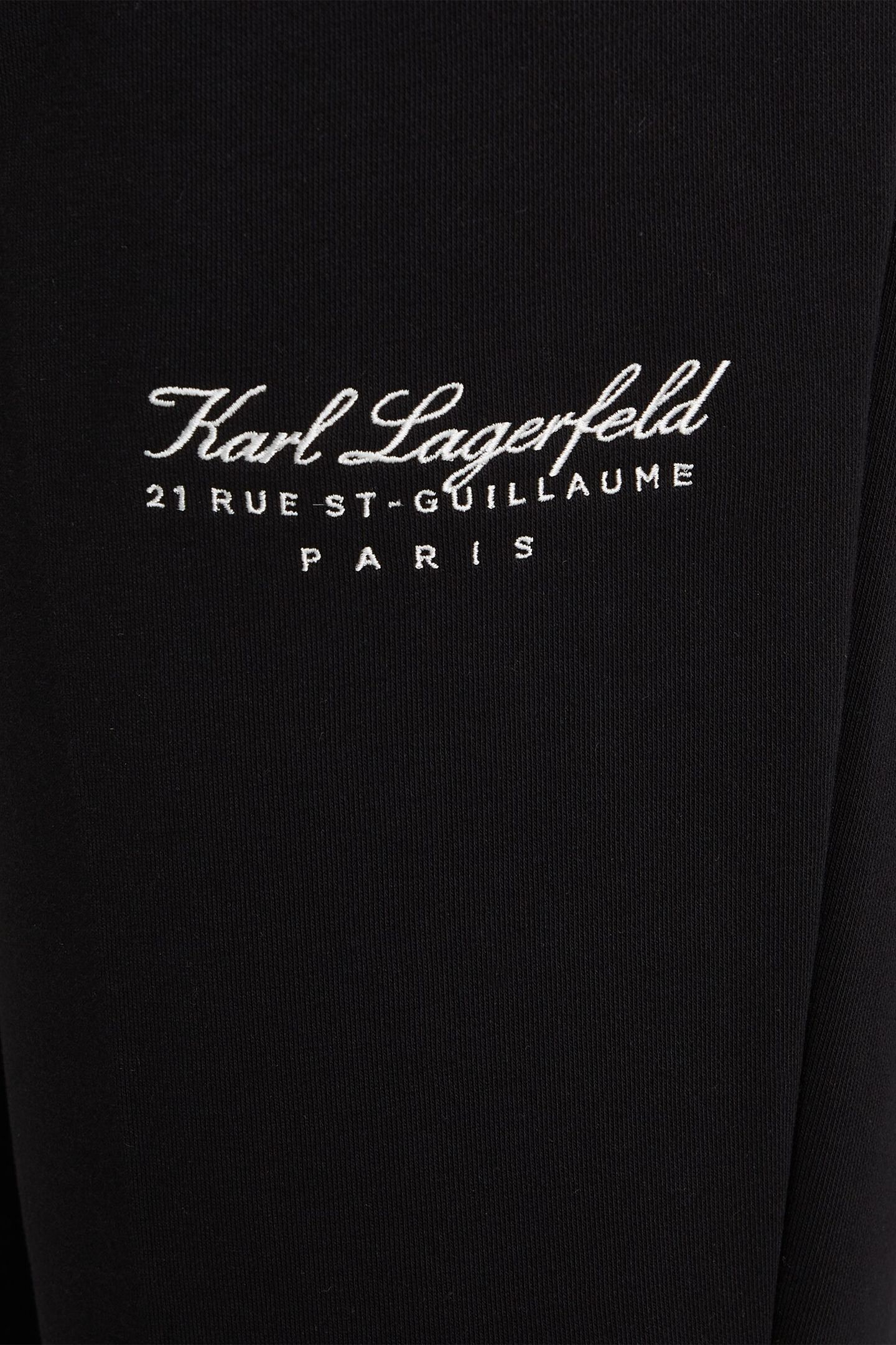 KARL SIGNATURE SWEATPANTS BLACK 6