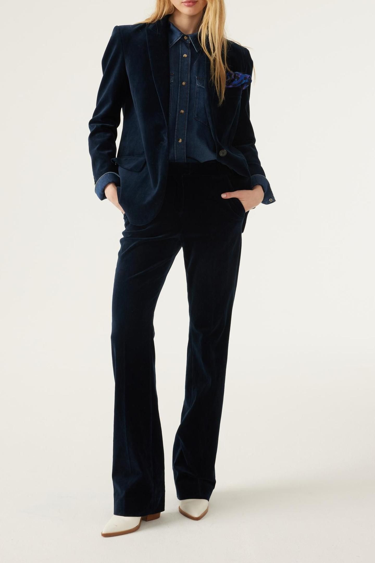 STRAIGHT TROUSERS BLUENUIT 1