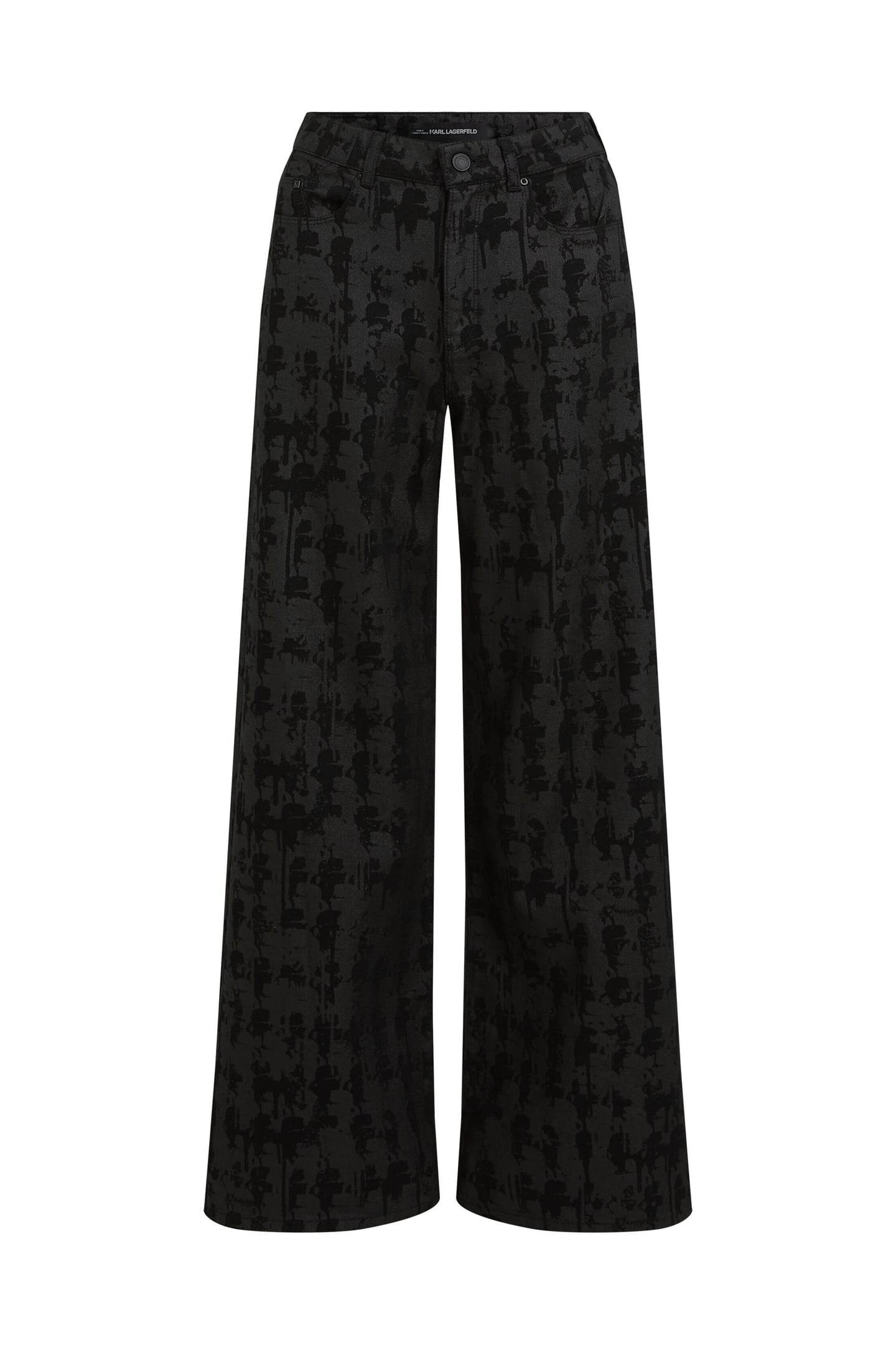 AOP KAMEO WIDE LEG DENIM BLACK 1