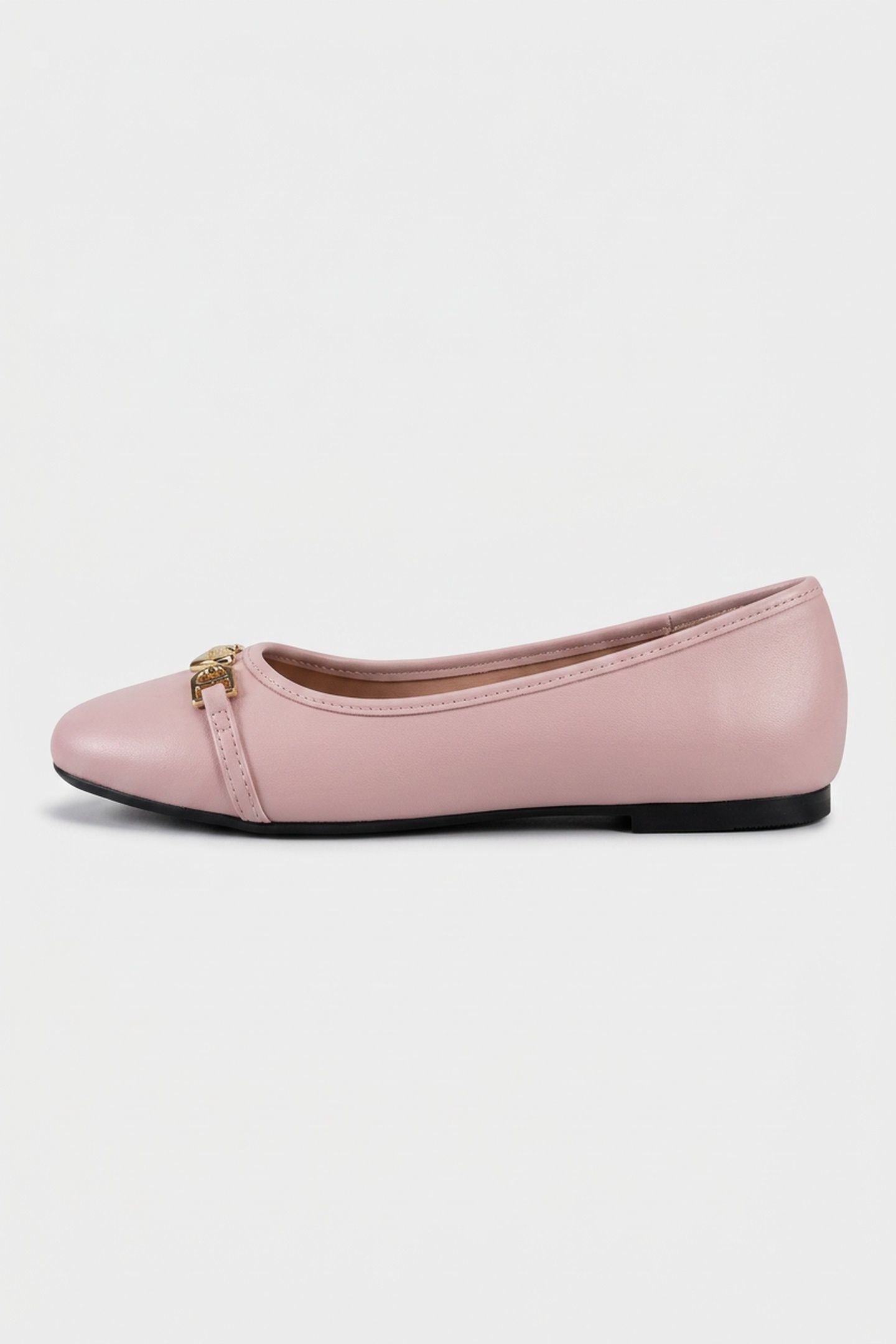 NAPPA LEATHER BALLET FLATS PINK 4