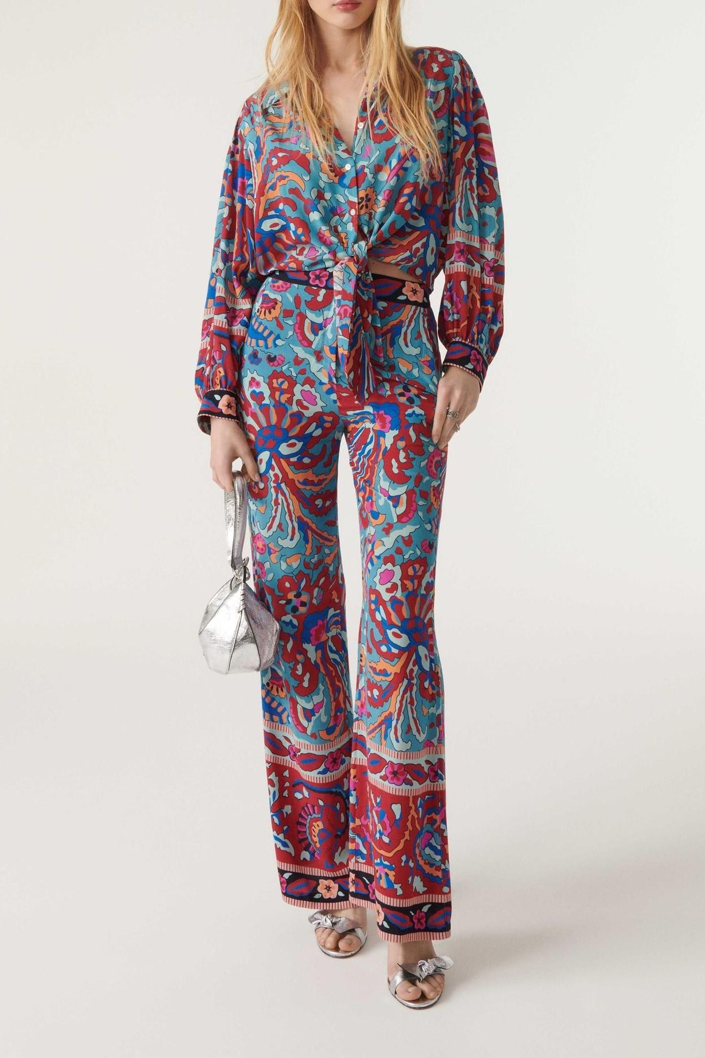 WIDE TROUSERS BLUE 1