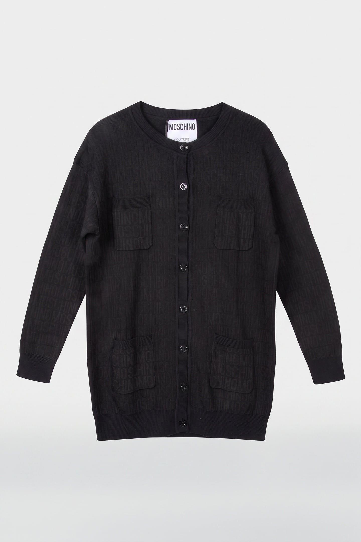 KNITTED JACKET BLACK 3