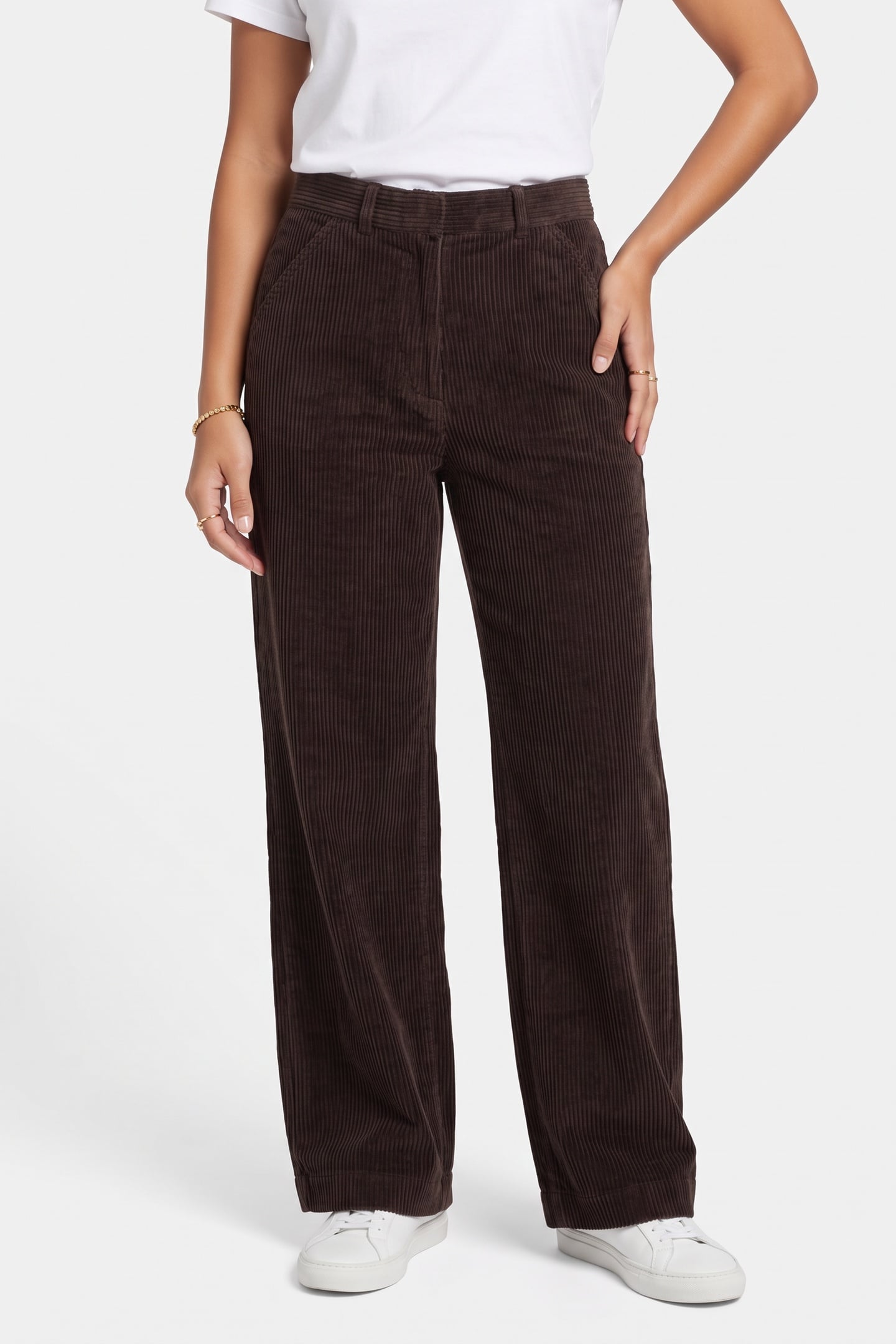 EKEN CORD TROUSERS BROWN 1