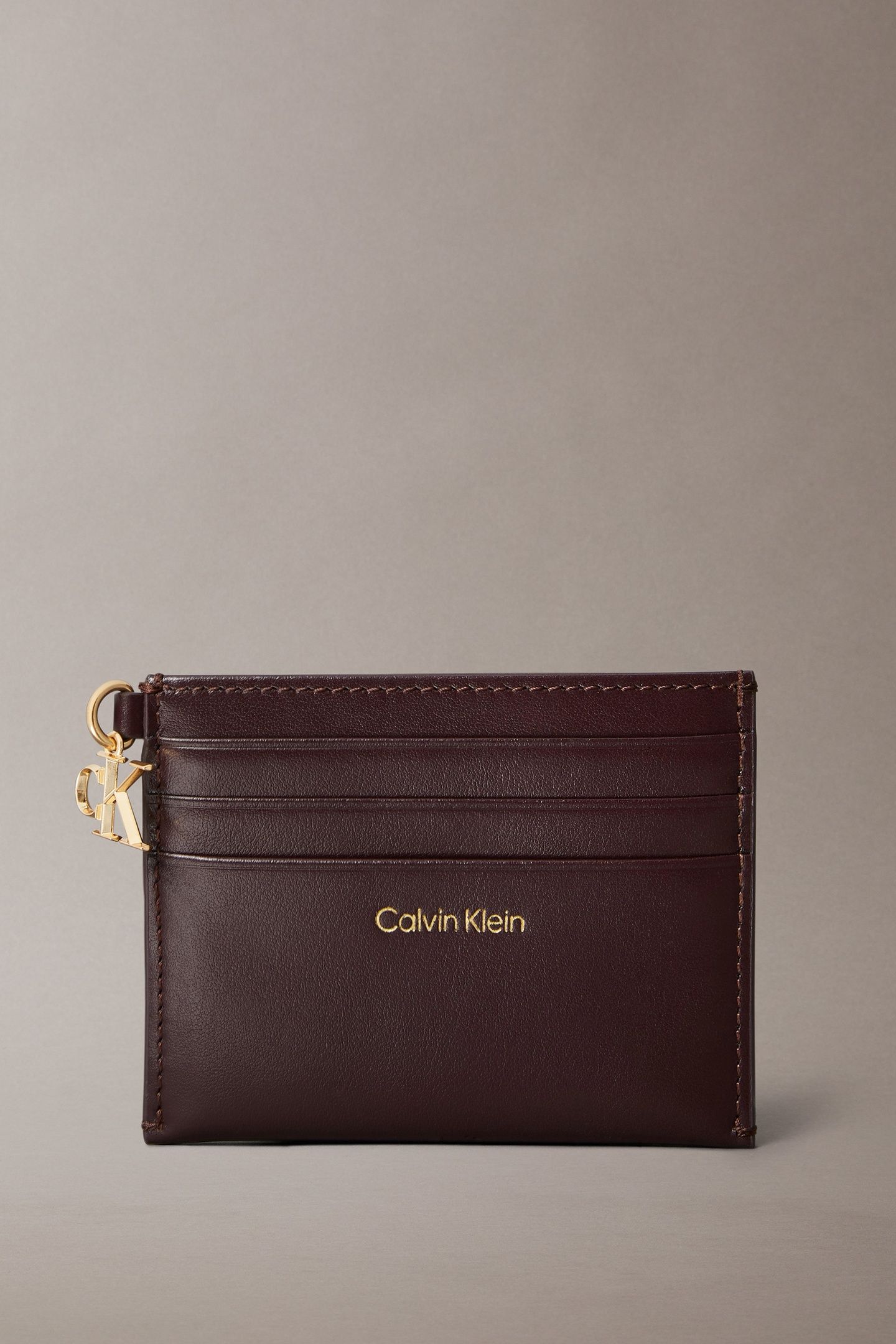 CK ZIP CARDCASE 6CC FUDGE 1