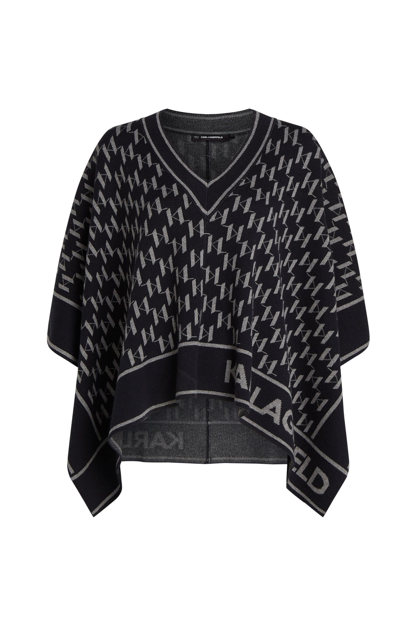 KL MONOGRAM CAPE GREY MELANGE MONOGRAM 4