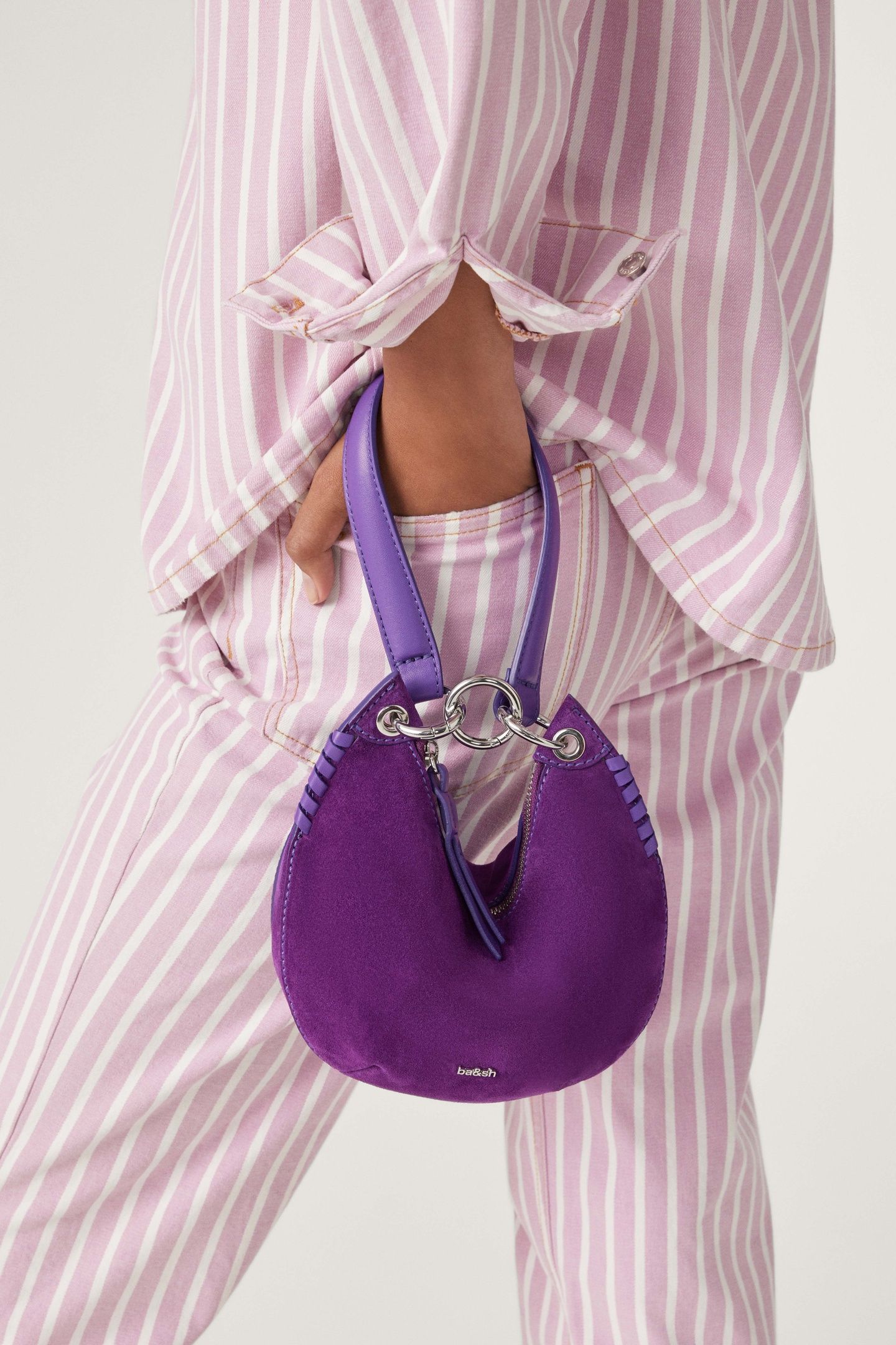 HAND BAG VIOLET 5