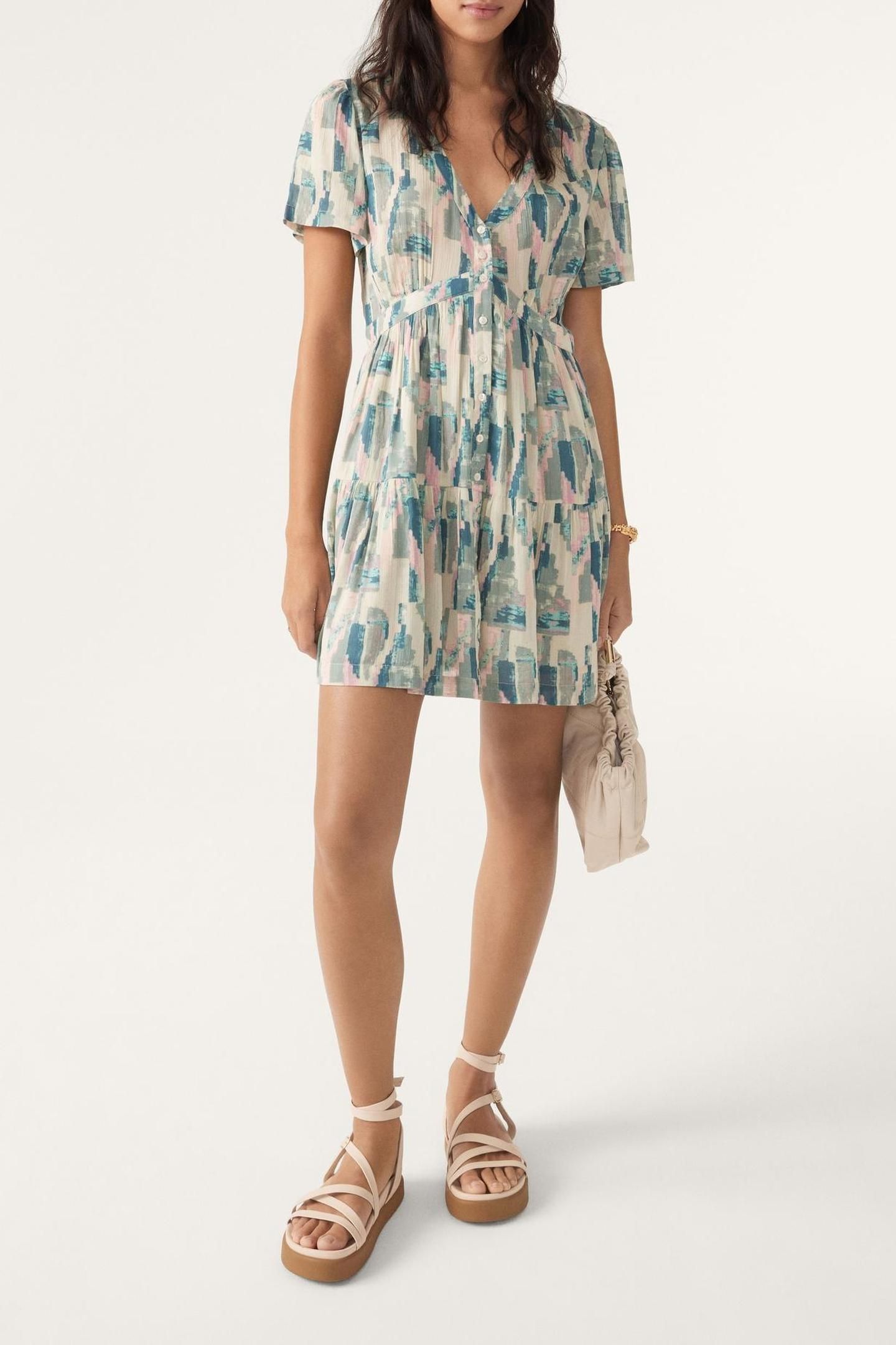 MINI DRESS TURQUOISE 6