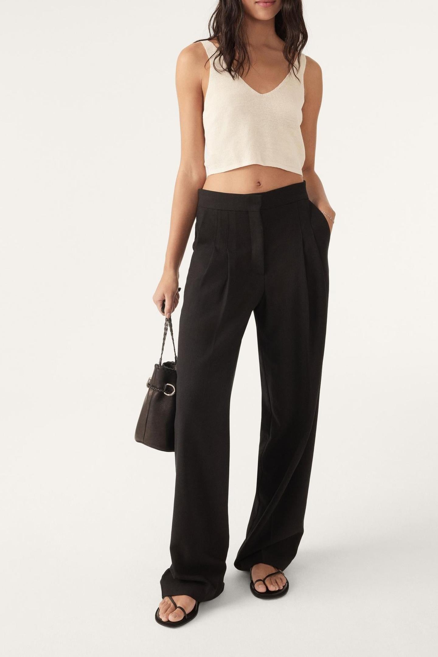 SLEEVELESS KNIT ECRU 5