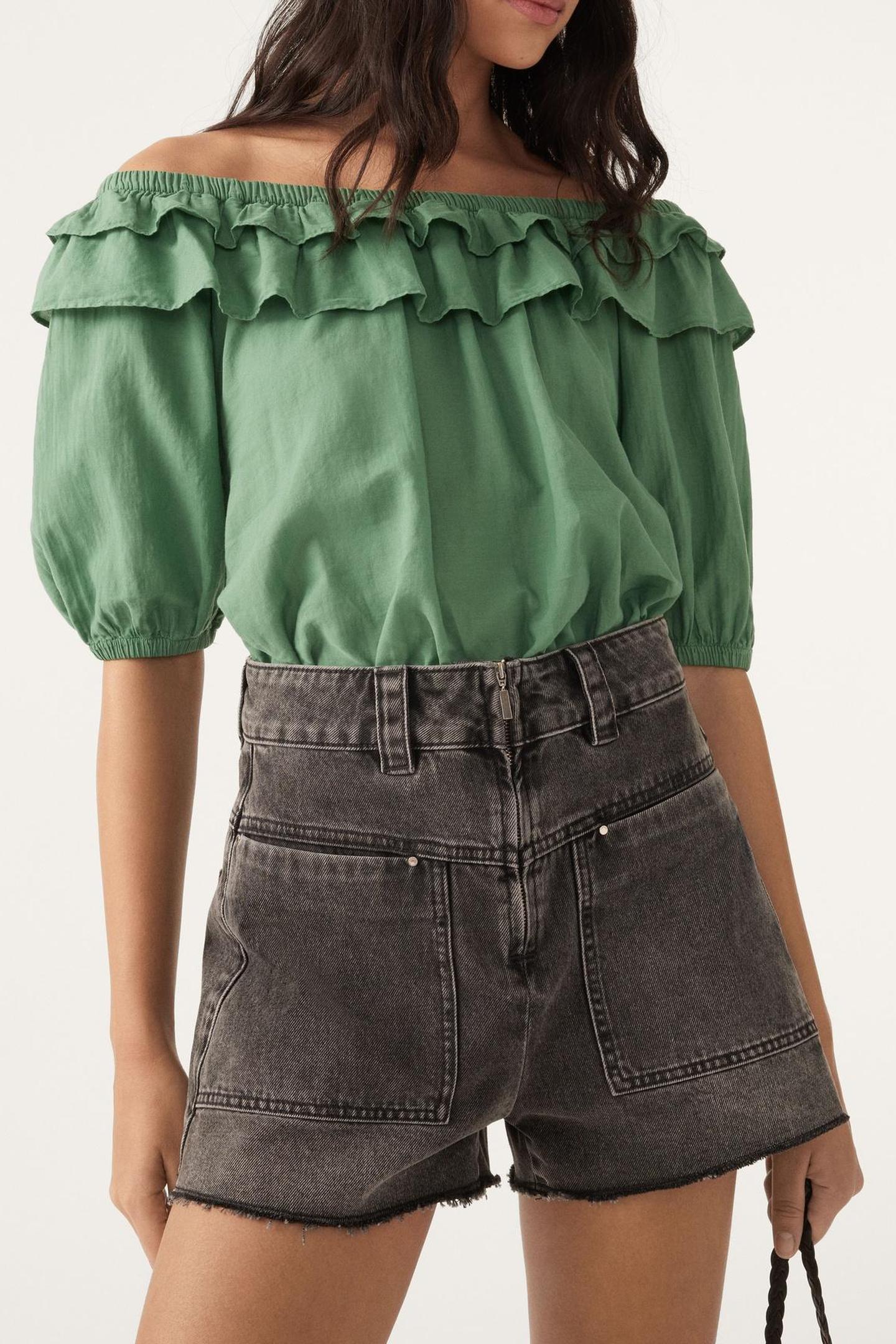 LONG SLEEVES TOP VERT 1