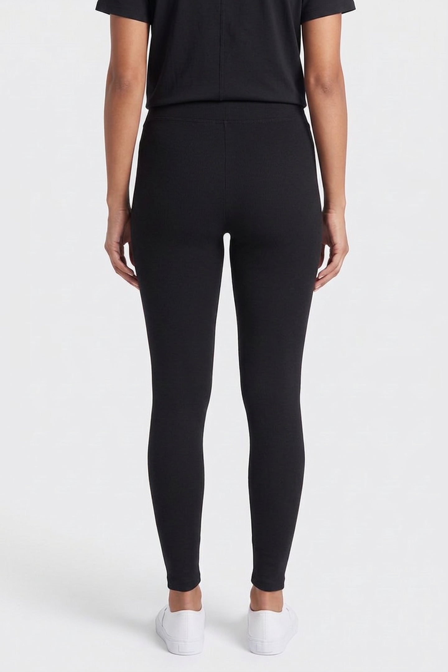 SILJA RIB TIGHTS BLACK 2