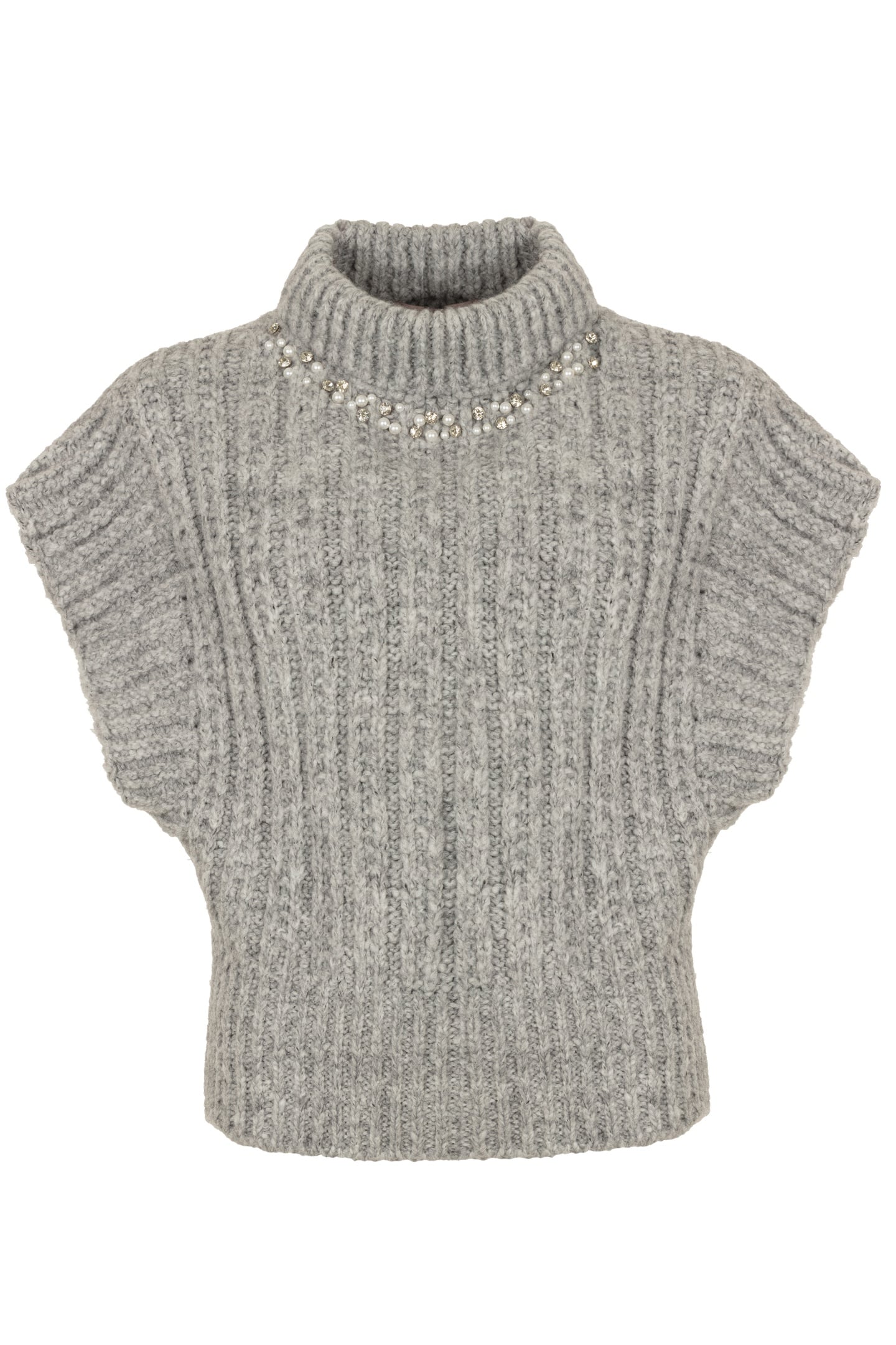 KALISTA PULLOVER GREY MELANGE 2