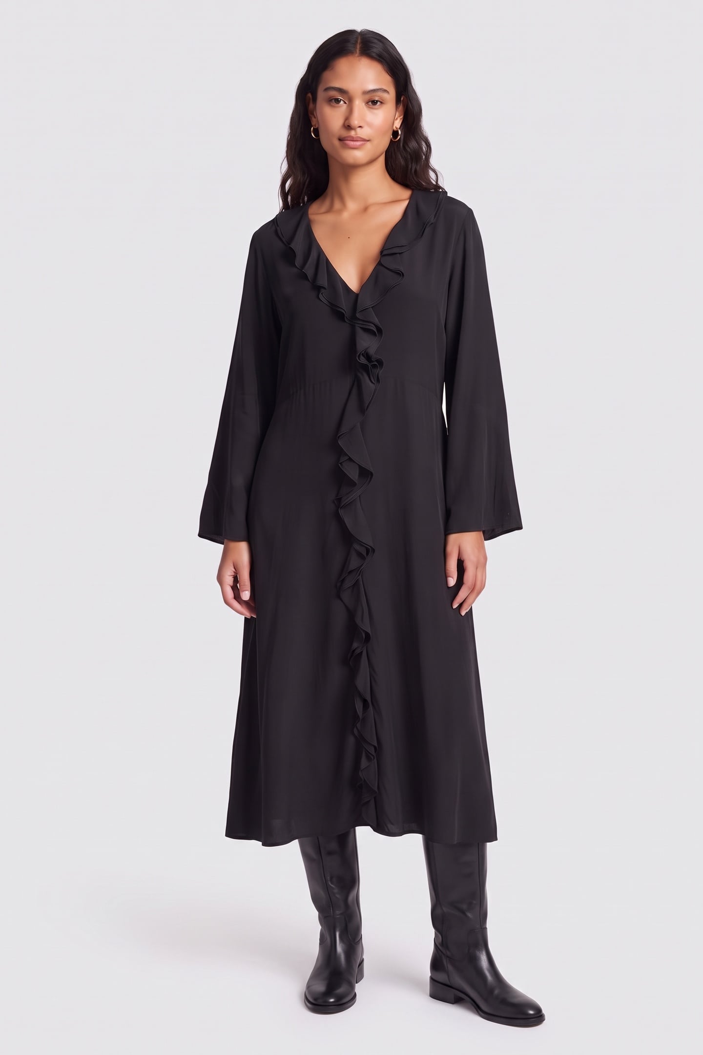 GRETA DRESS BLACK 1