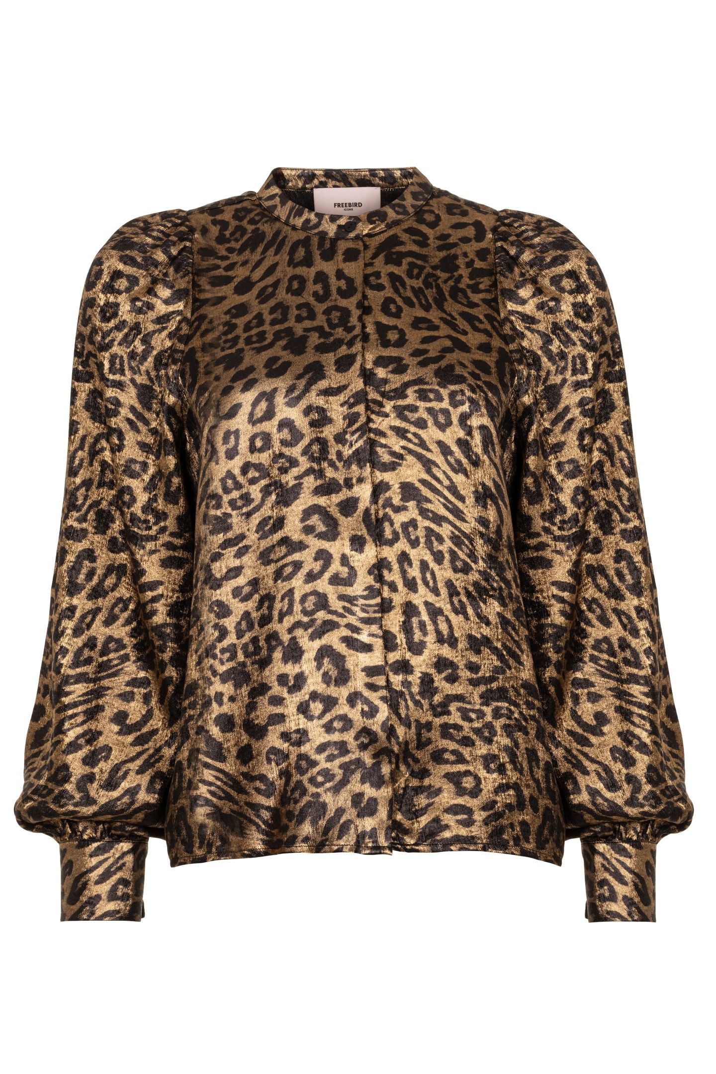 BORELLA BLOUSE BLACK LEOPARD 3
