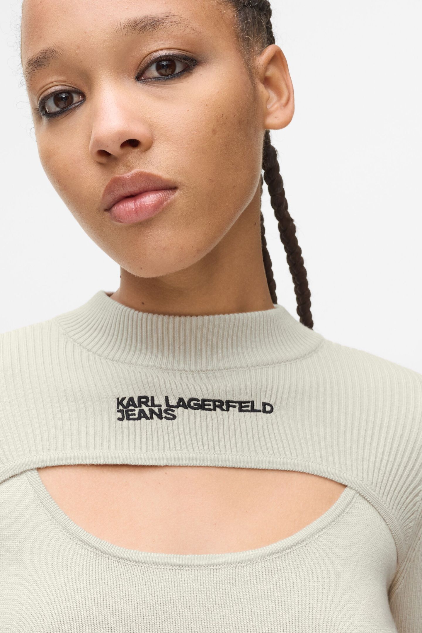 KLJ CUT OUT MOCK NECK SWEATER MOONSTRUCK 6