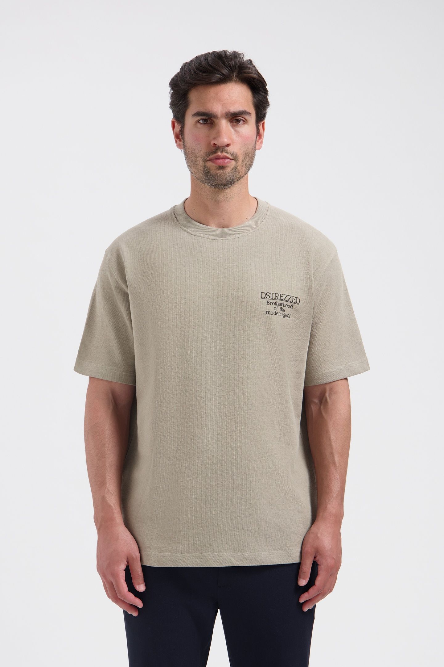 DS_LASSE TEE GRAPHIC VINTAGE KHAKI VINTAGE KHAKI 1