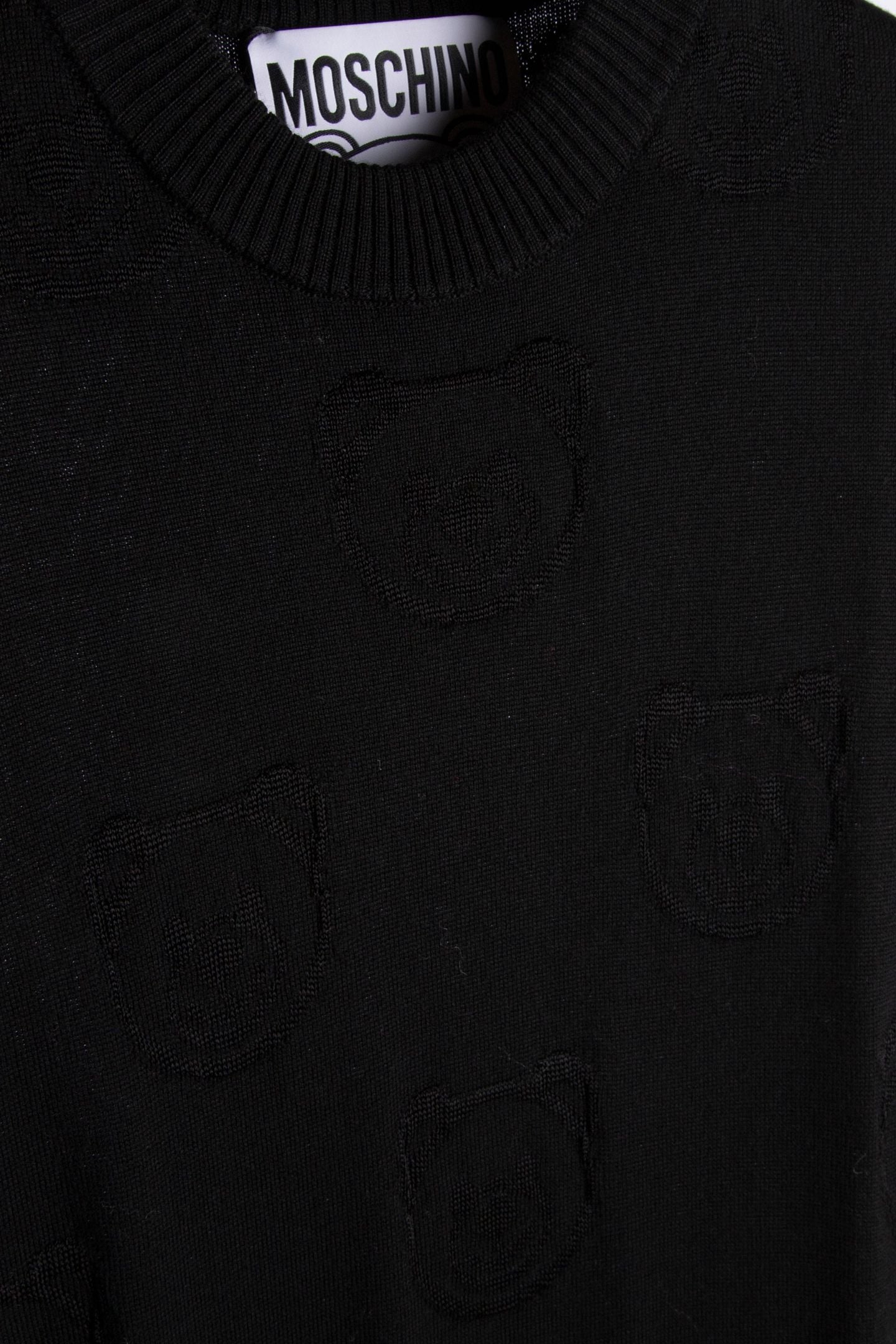 KNIT DRESS BLACK 4
