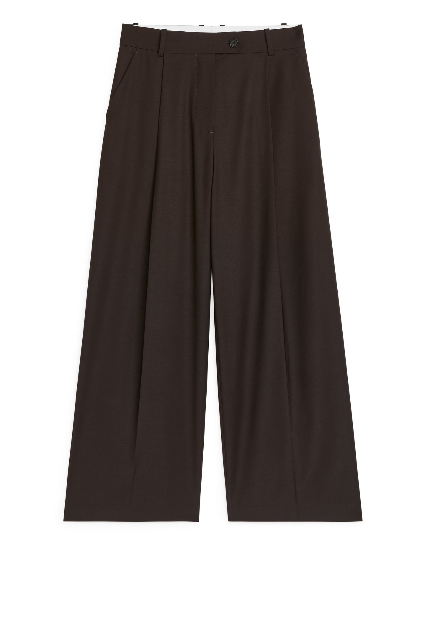 EIJA PLAIN WOOL BROWN 3