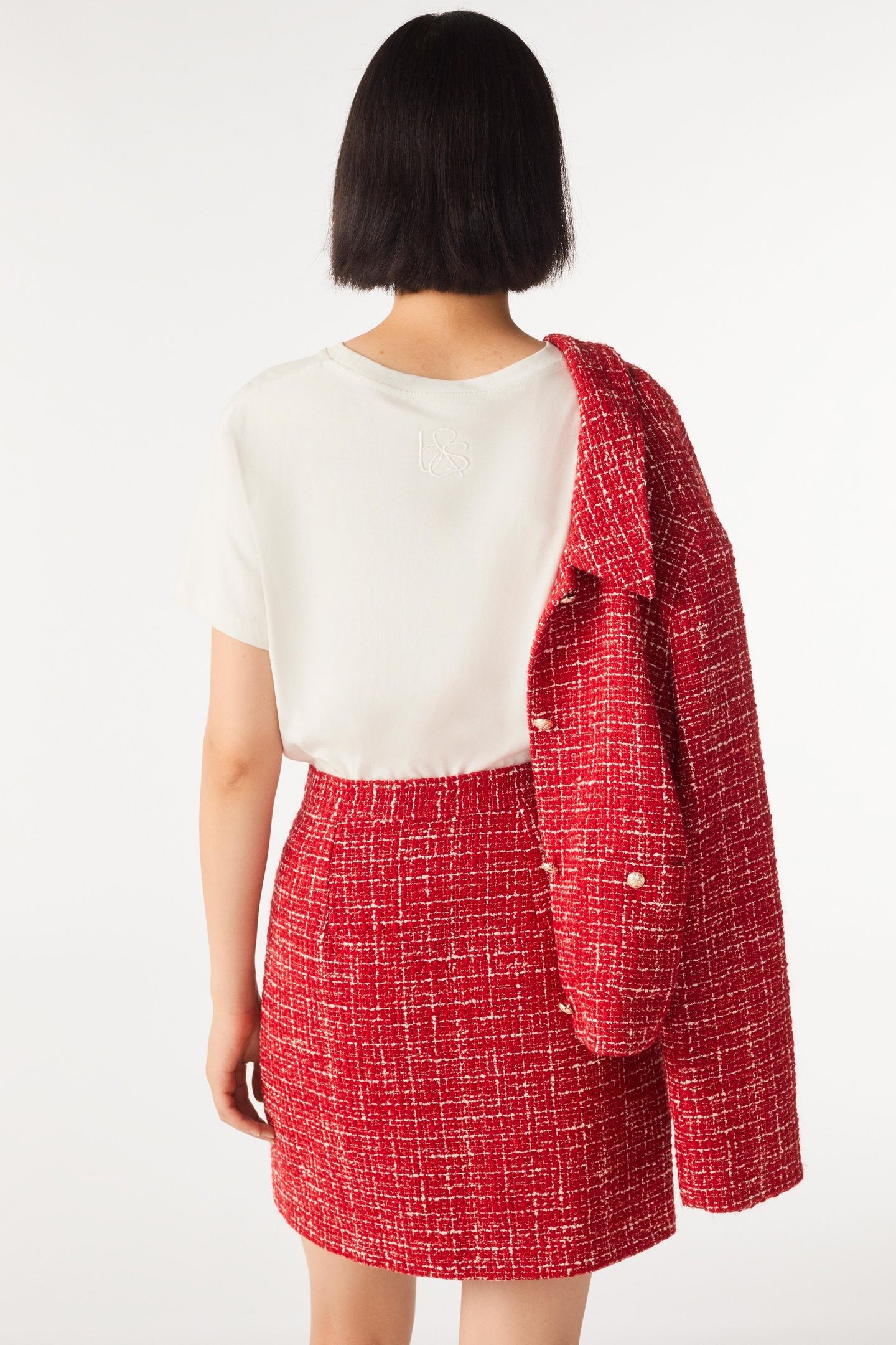 MINI SKIRT ROUGE 4