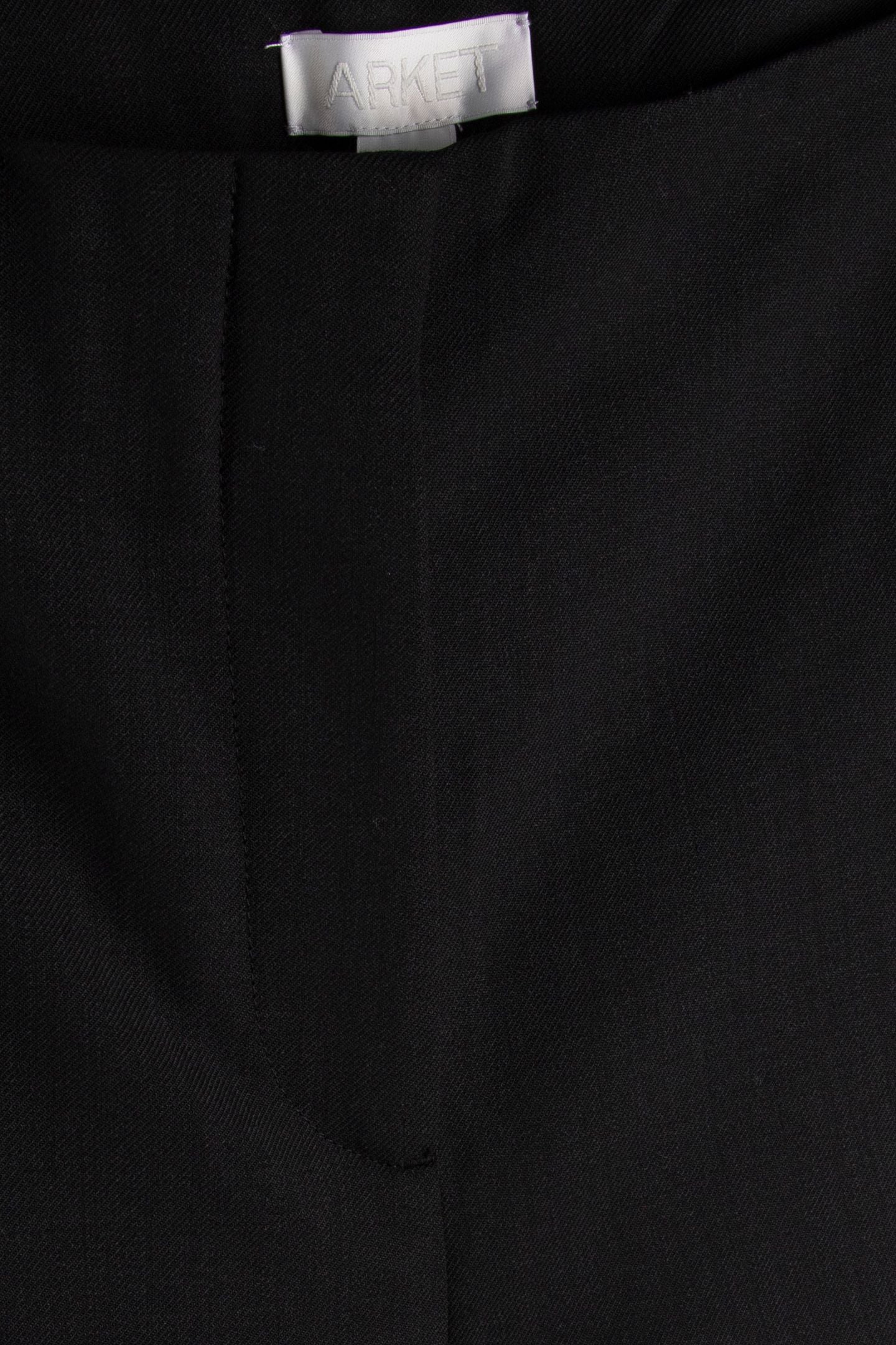 EANDRA WOOL TWILL FLARE BLACK 4