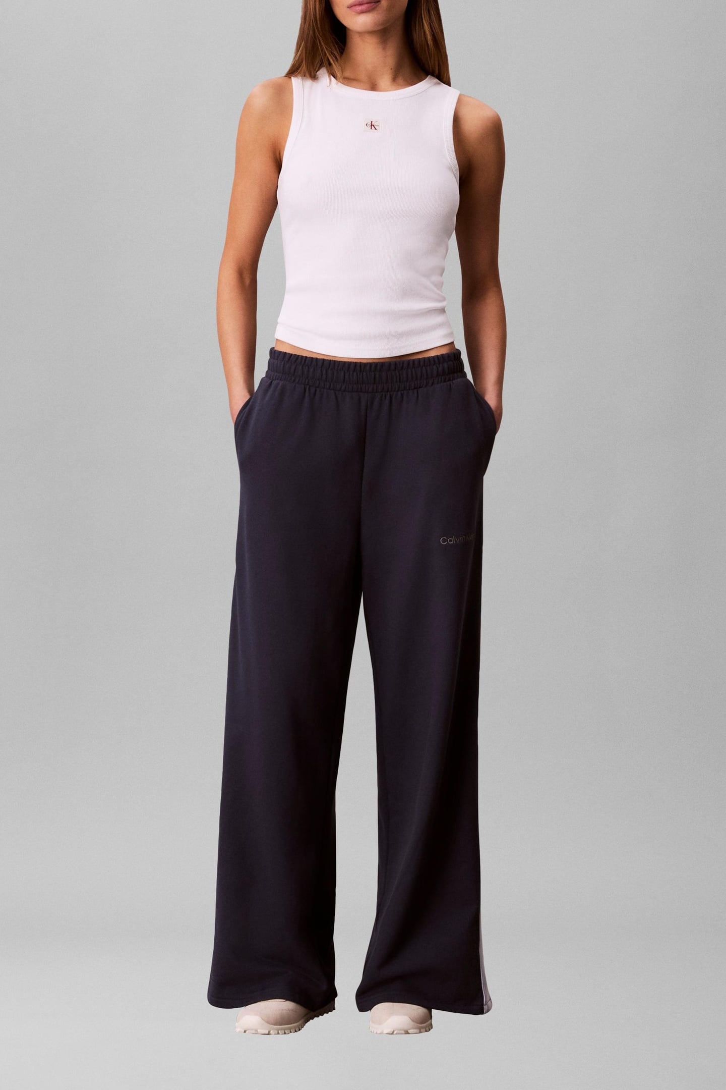 FRENCH TERRY WIDE LEG BLUE NIGHTS 1