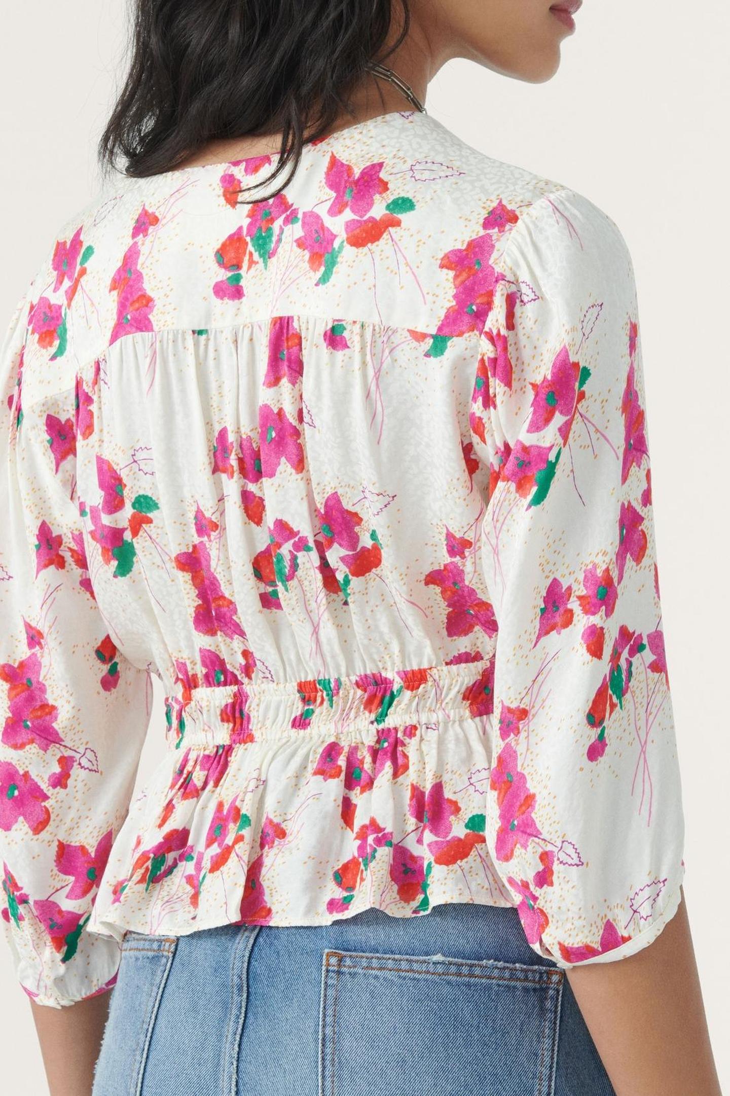 SHORT SLEEVES TOP ECRU 2