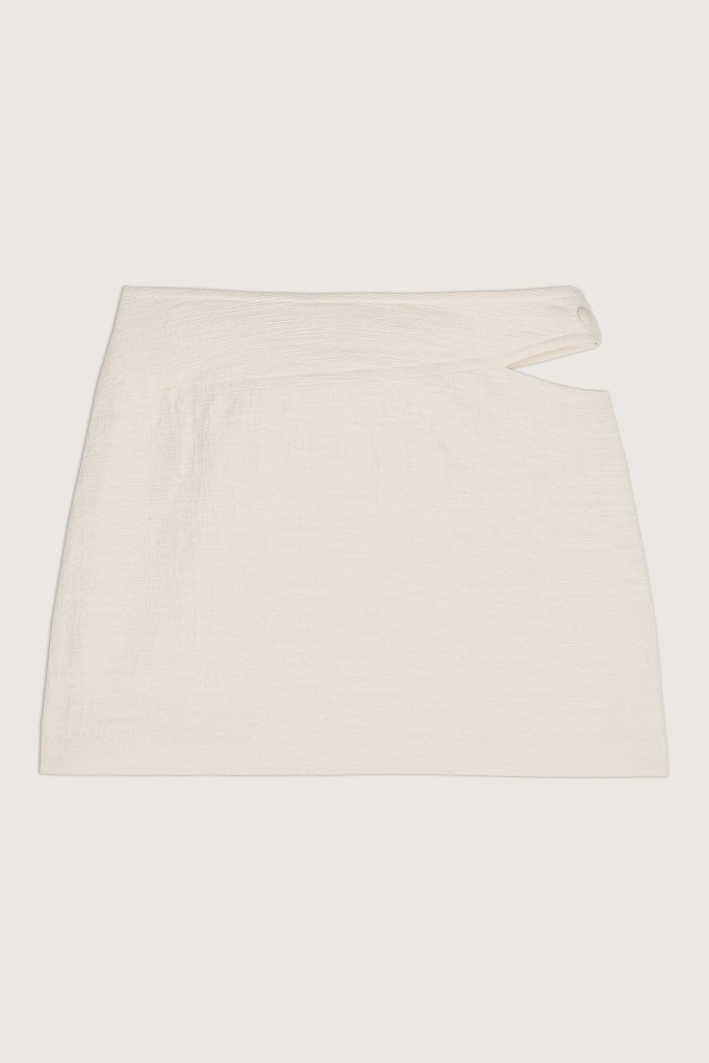 MINI SKIRT ECRU 3