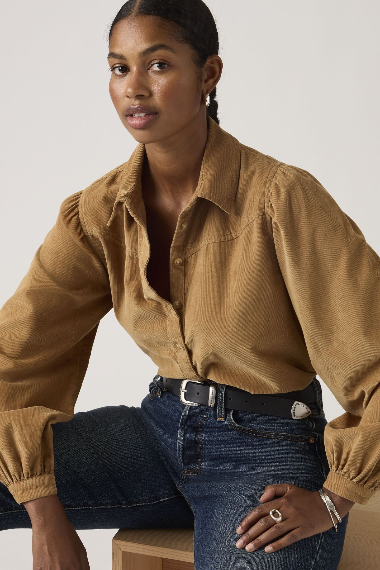 JOURNEY CORDUROY WESTERN SHIRT 4